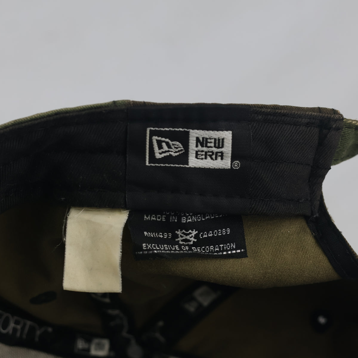Thrifted New Era 9FORTY Camo Strapback Cap (57-58 cm) |10702