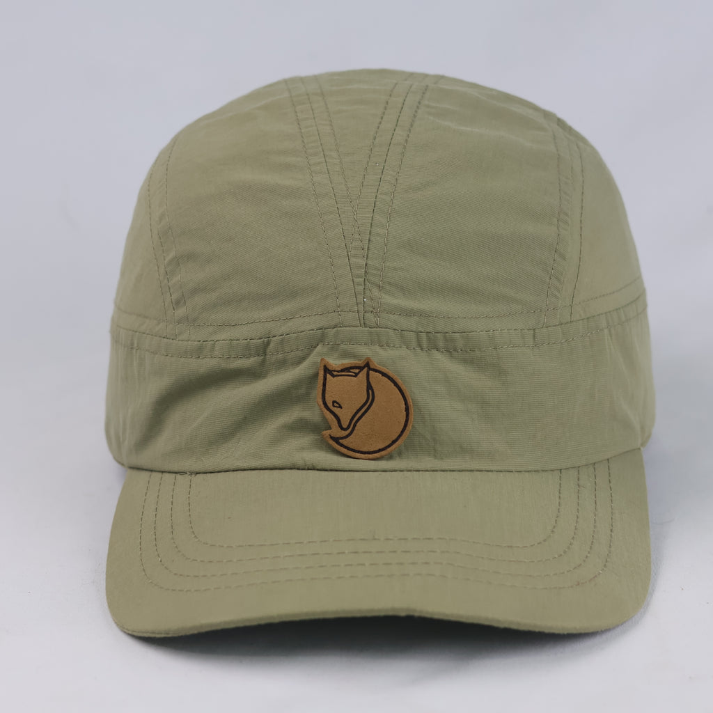 Thrifted Fjällräven Olive Technical Outdoor Cap (58-60 cm) | 10736