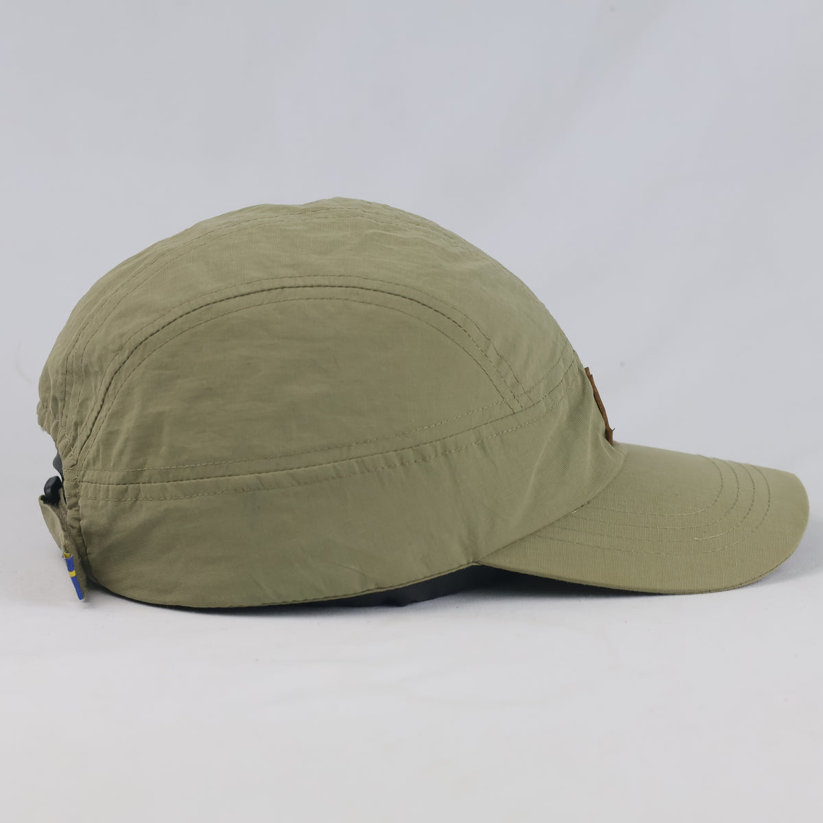 Thrifted Fjällräven Olive Technical Outdoor Cap (58-60 cm) | 10736