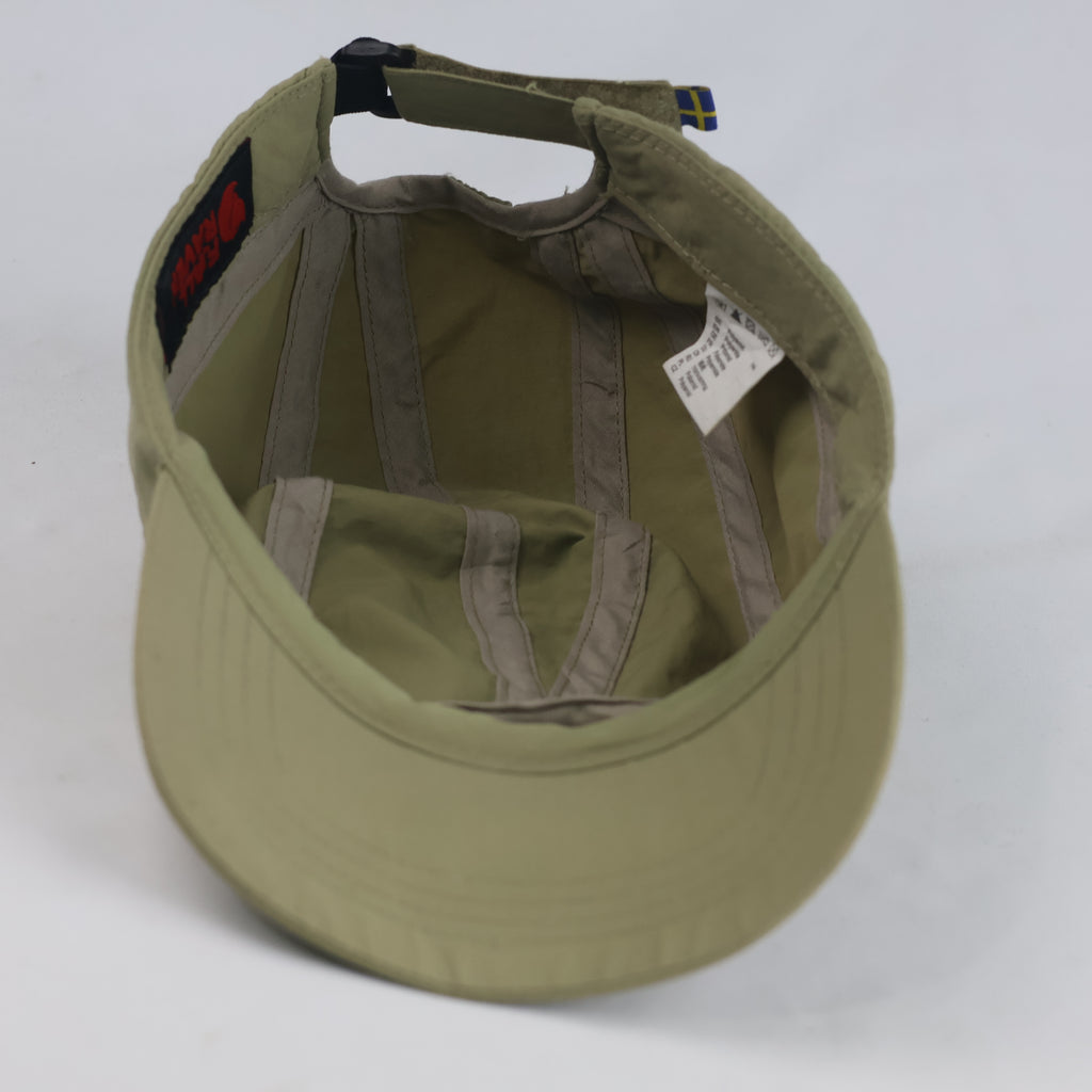 Thrifted Fjällräven Olive Technical Outdoor Cap (58-60 cm) | 10736