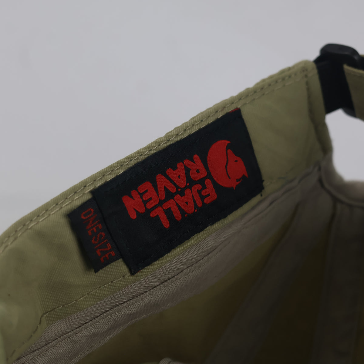Thrifted Fjällräven Olive Technical Outdoor Cap (58-60 cm) | 10736