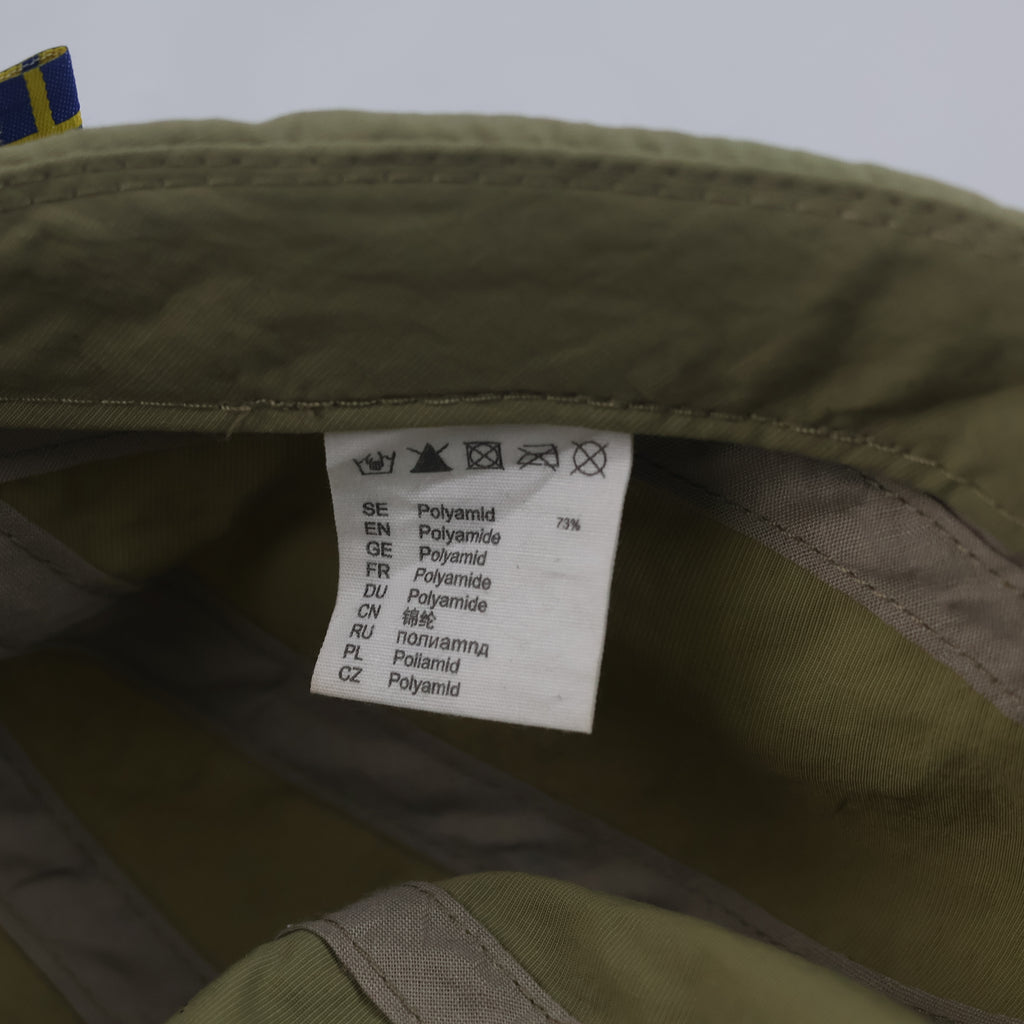 Thrifted Fjällräven Olive Technical Outdoor Cap (58-60 cm) | 10736