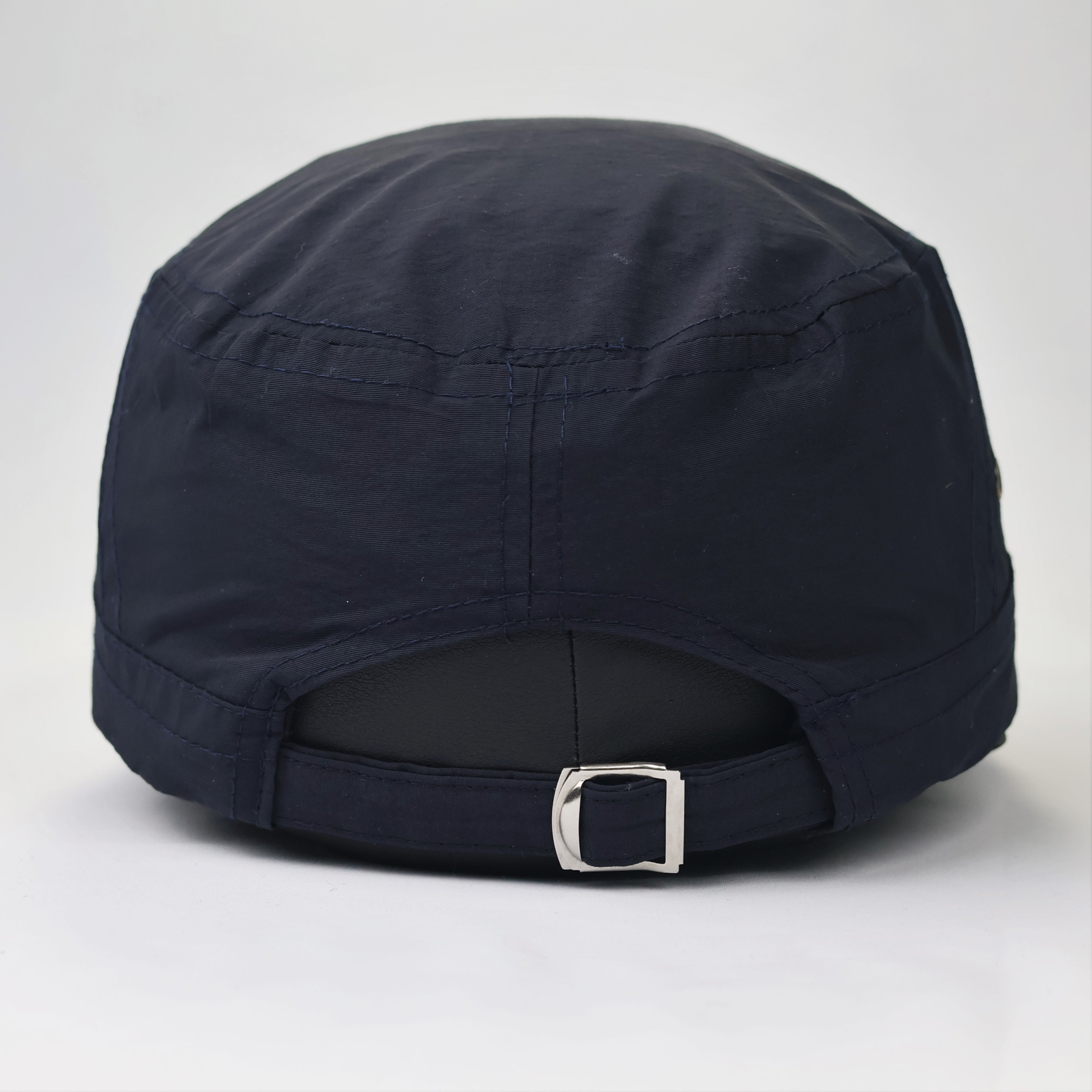 Classic Navy Blue Military Cadet Cap – Adjustable Patrol Hat