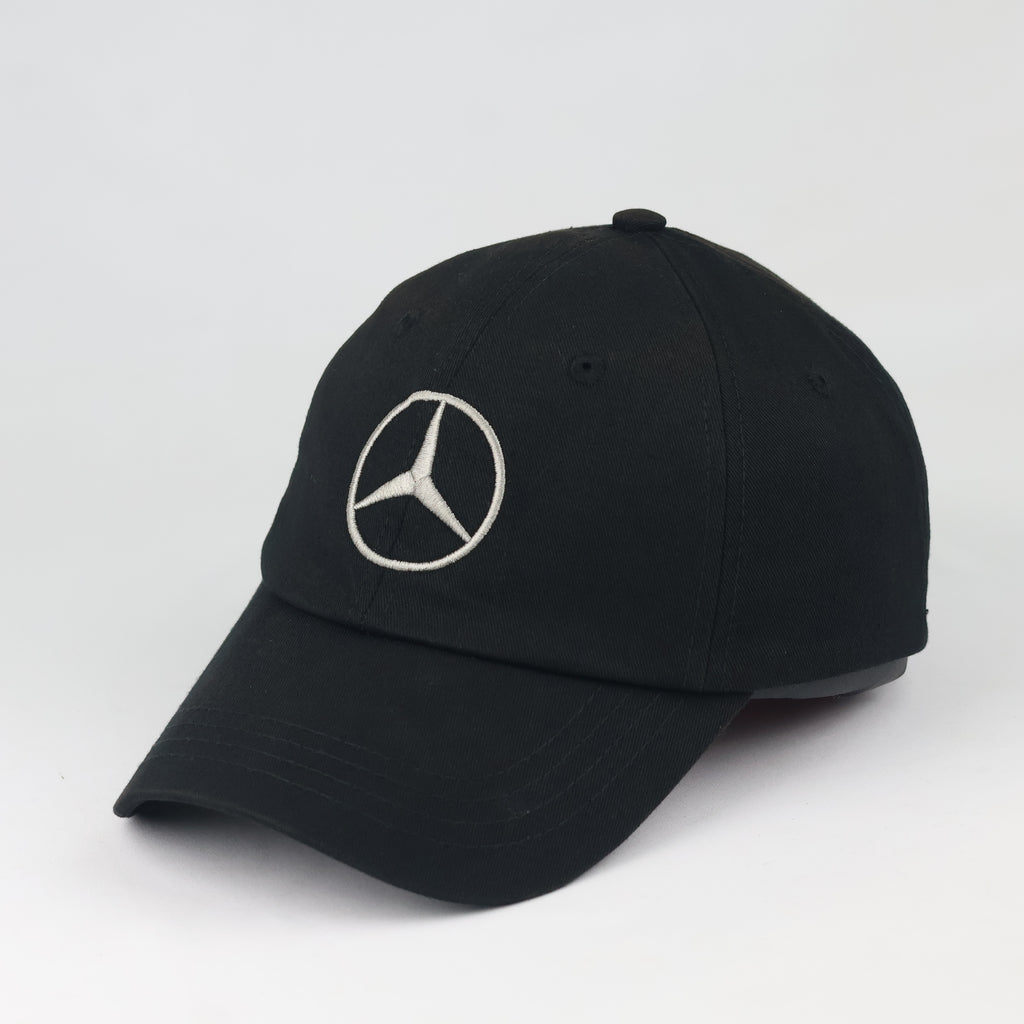 Thrifted Mercedes Benz Classic Logo Baseball Cap - Size 56-58cm