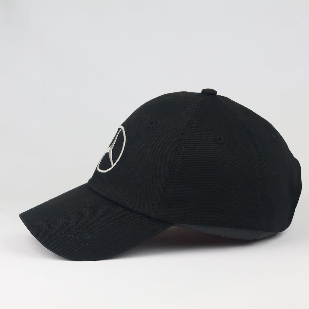 Thrifted Mercedes Benz Classic Logo Baseball Cap - Size 56-58cm