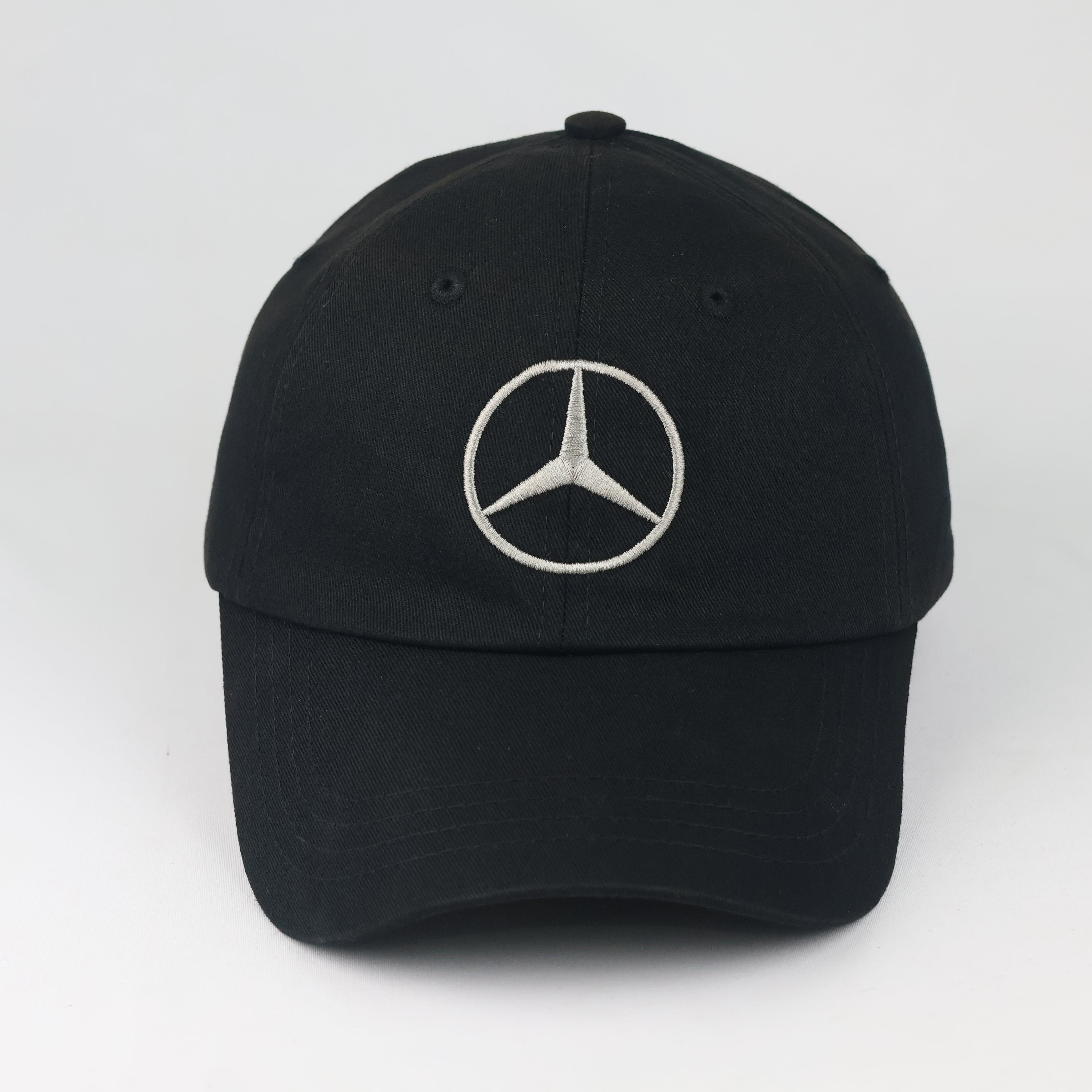 Thrifted Mercedes Benz Classic Logo Baseball Cap - Size 56-58cm
