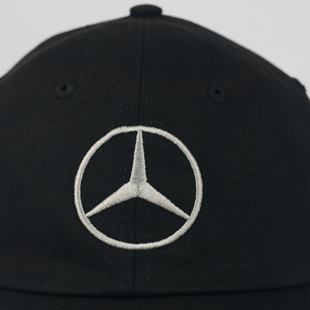 Thrifted Mercedes Benz Classic Logo Baseball Cap - Size 56-58cm