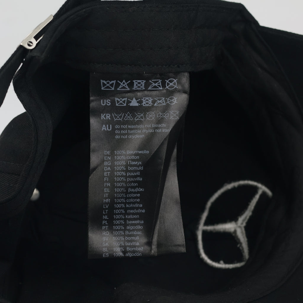 Thrifted Mercedes Benz Classic Logo Baseball Cap - Size 56-58cm