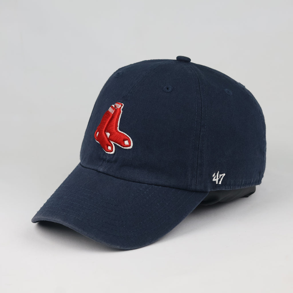 Thrifted '47 Brand MLB Boston Red Sox Embroidered Navy Cap