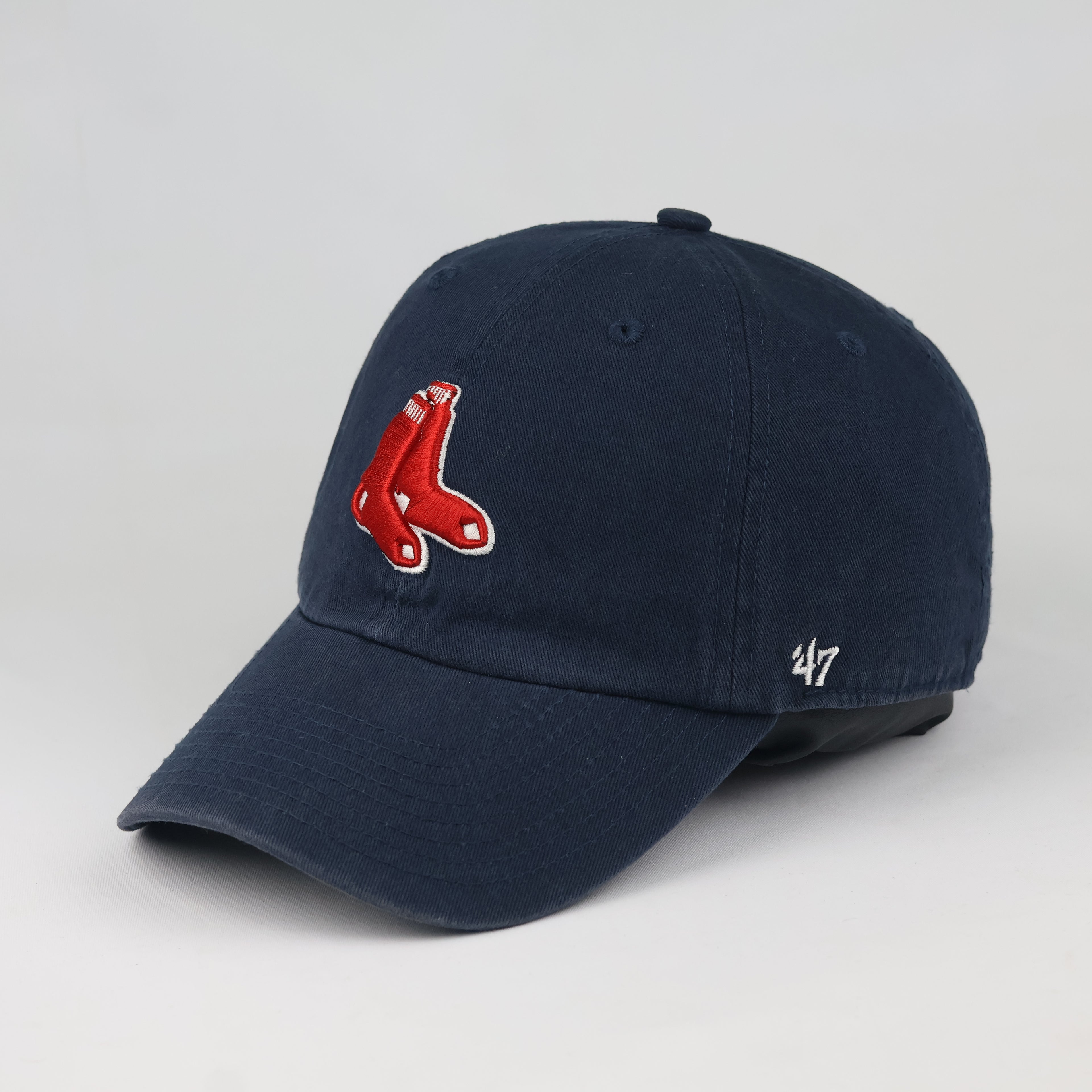 Thrifted '47 Brand MLB Boston Red Sox Embroidered Navy Cap