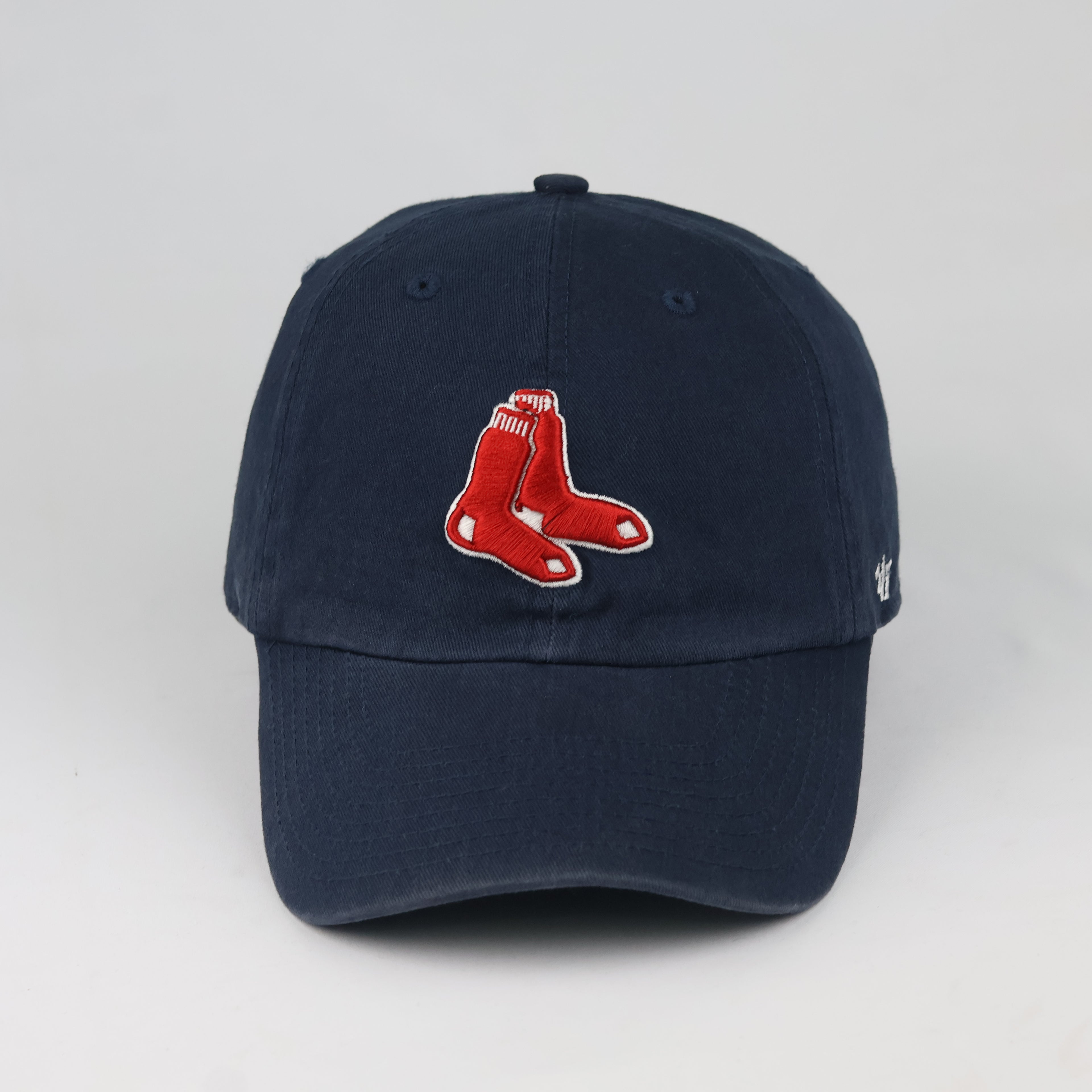 Thrifted '47 Brand MLB Boston Red Sox Embroidered Navy Cap