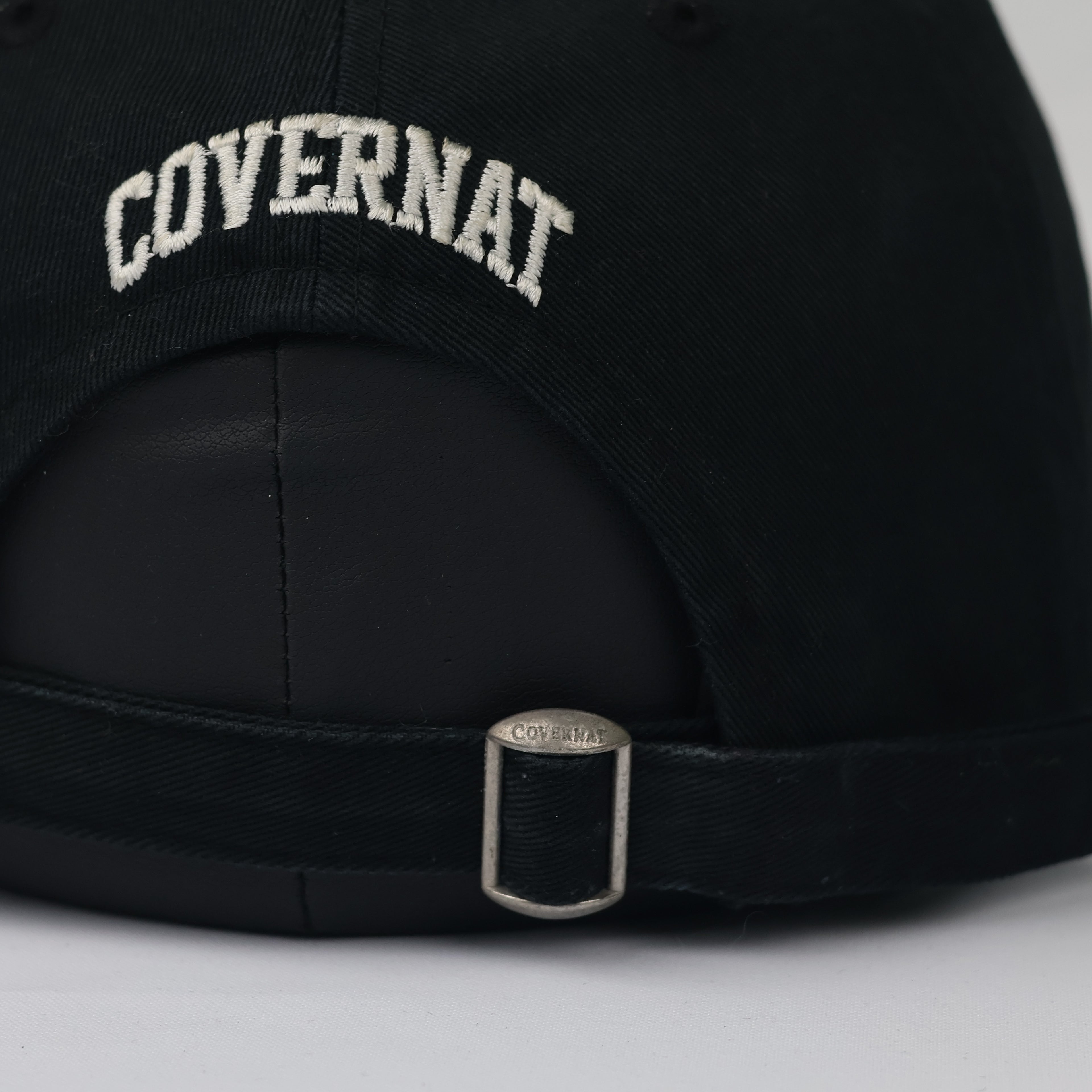 Authentic Covernat Embroidered Logo Thrifted Cotton Cap – Unisex Navy Blue