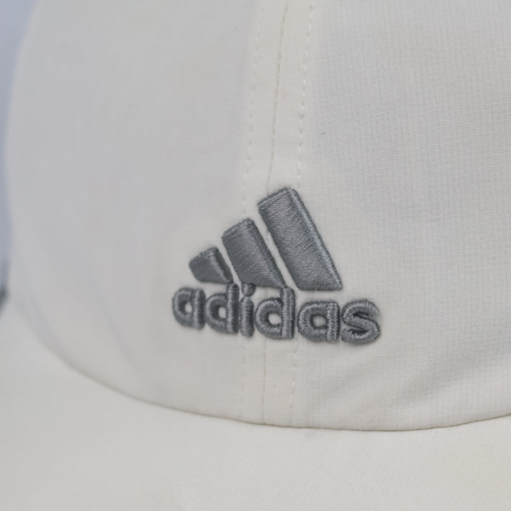 Thrifted Adidas Climalite White Sports Cap (56-57 cm) | 10713
