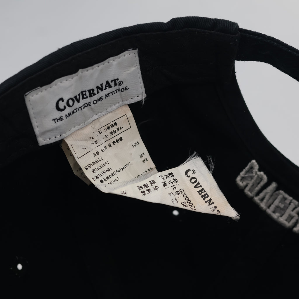 Authentic Covernat Embroidered Logo Thrifted Cotton Cap – Unisex Navy Blue