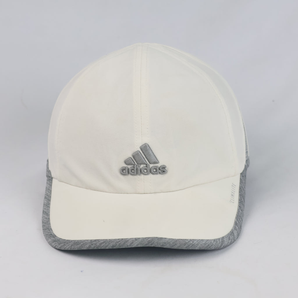Thrifted Adidas Climalite White Sports Cap (56-57 cm) | 10713