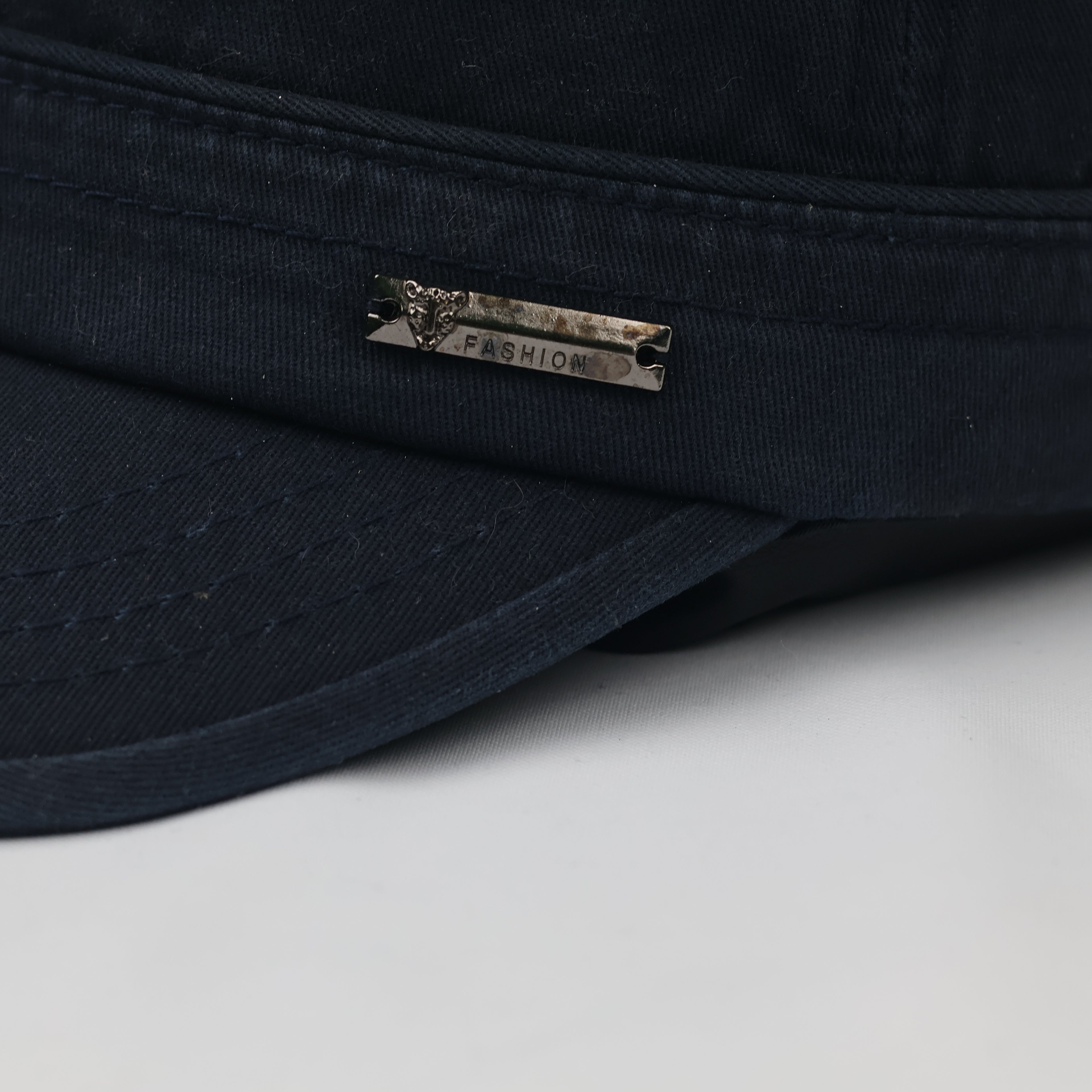 Navy Blue Cotton Cadet Cap - Urban Patrol Style - Size 56-58cm