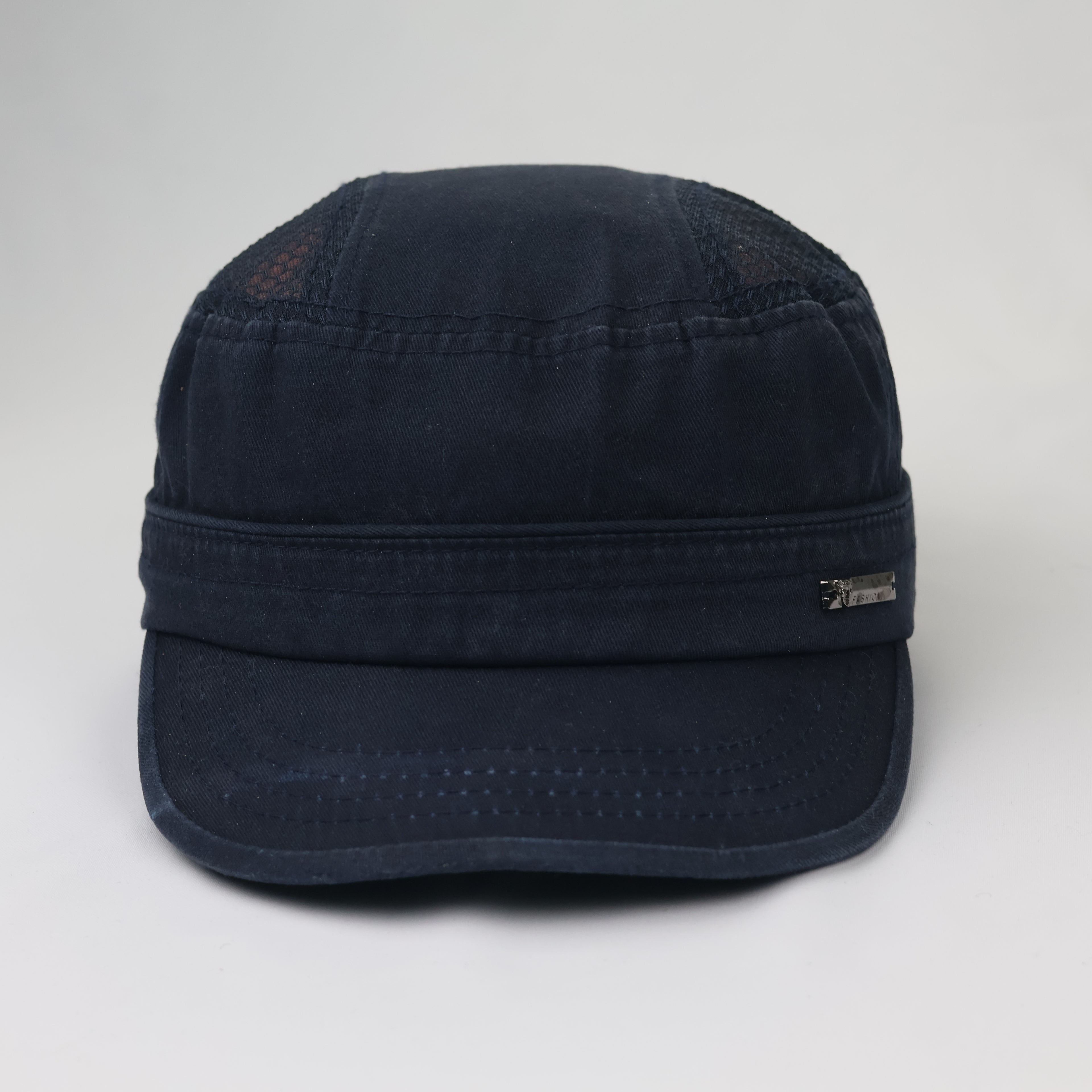 Navy Blue Cotton Cadet Cap - Urban Patrol Style - Size 56-58cm