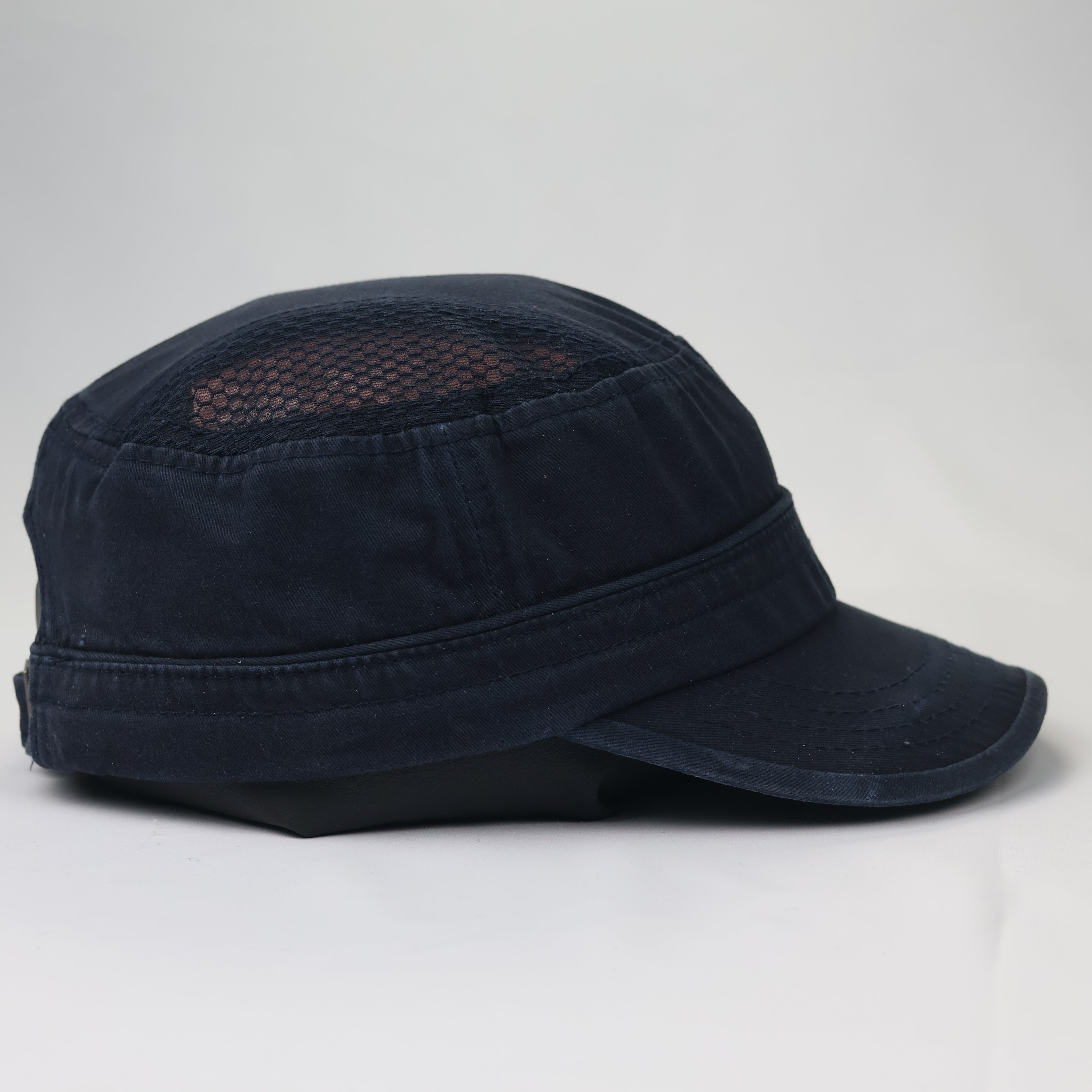 Navy Blue Cotton Cadet Cap - Urban Patrol Style - Size 56-58cm