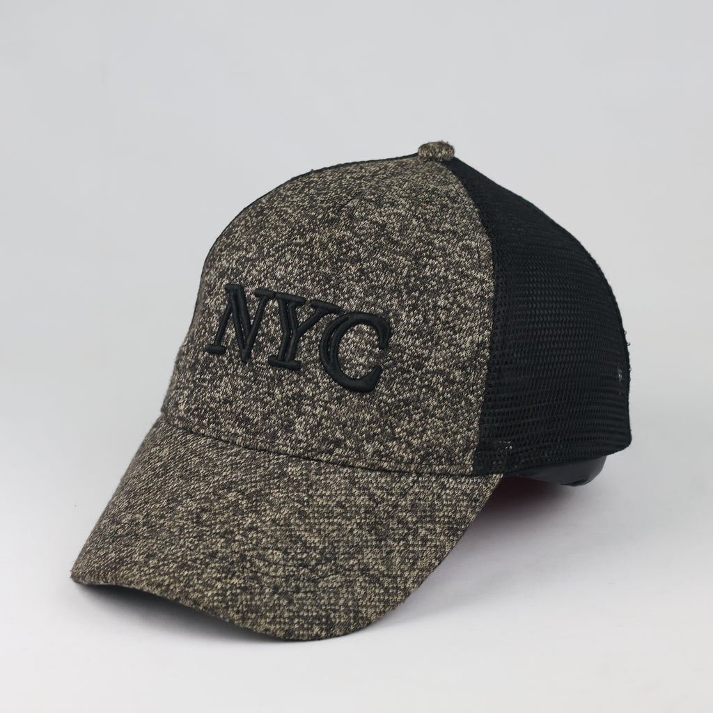 Thrifted Max NYC Embroidered Mesh Trucker Cap - Size 57-59cm