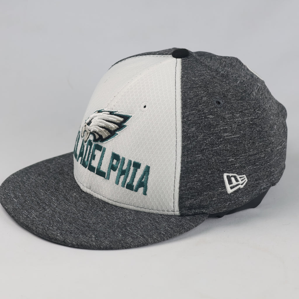Thrifted New Era NFL Philadelphia Eagles Flat Brim Hat (57-58 cm) |10704