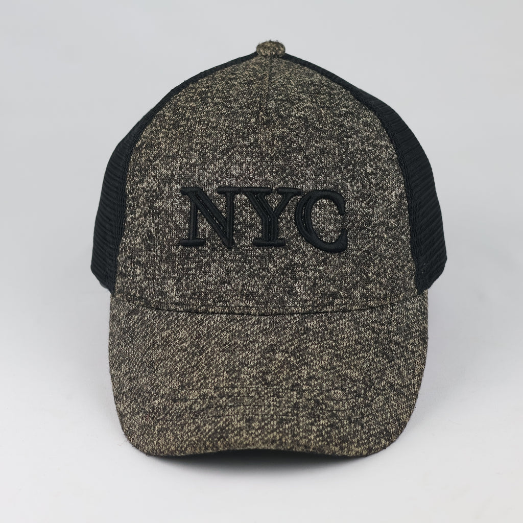 Thrifted Max NYC Embroidered Mesh Trucker Cap - Size 57-59cm