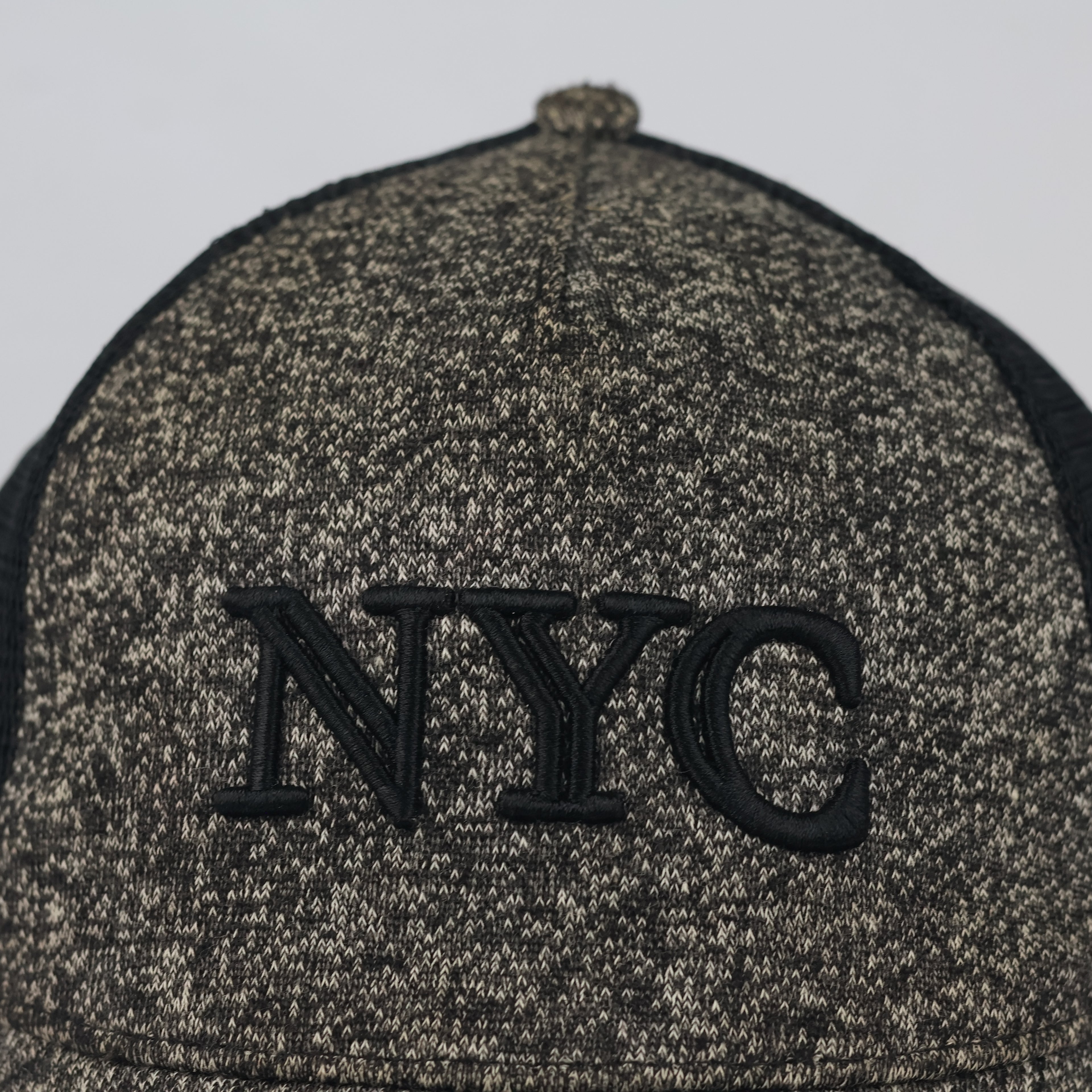 Thrifted Max NYC Embroidered Mesh Trucker Cap - Size 57-59cm