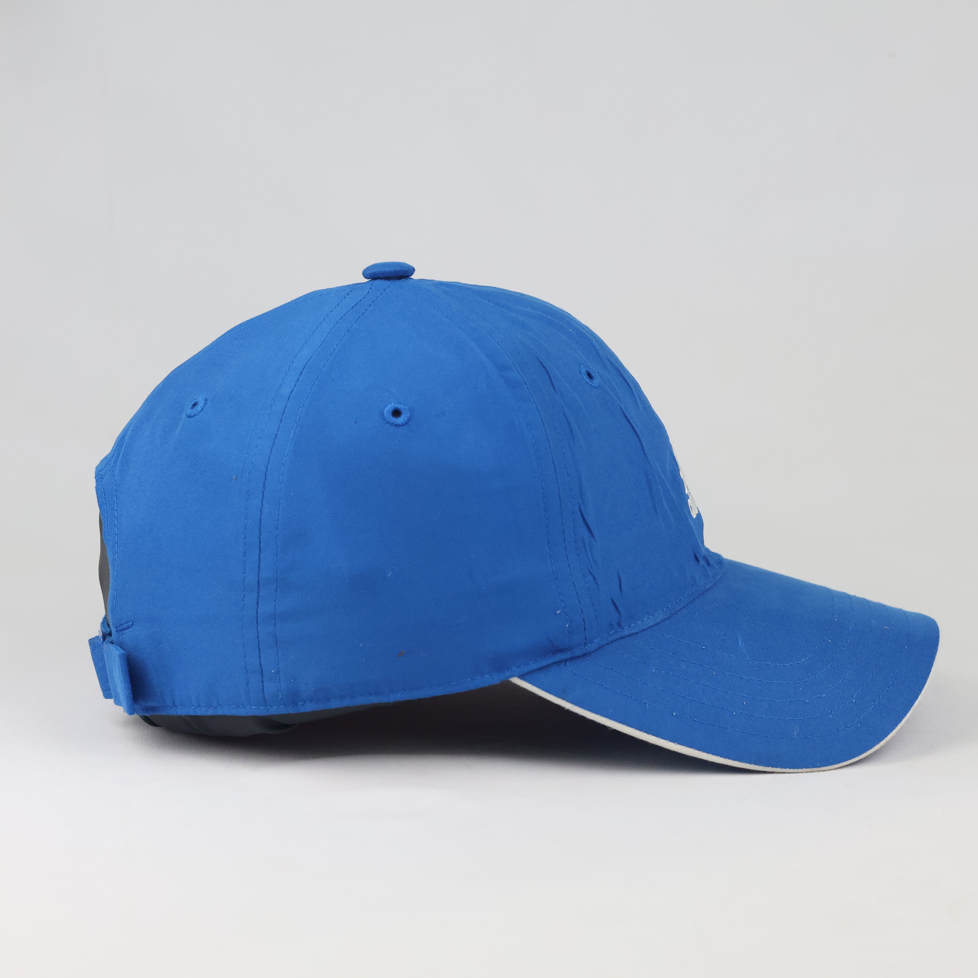 Thrifted Adidas Blue Performance Cap - Size 56-58cm