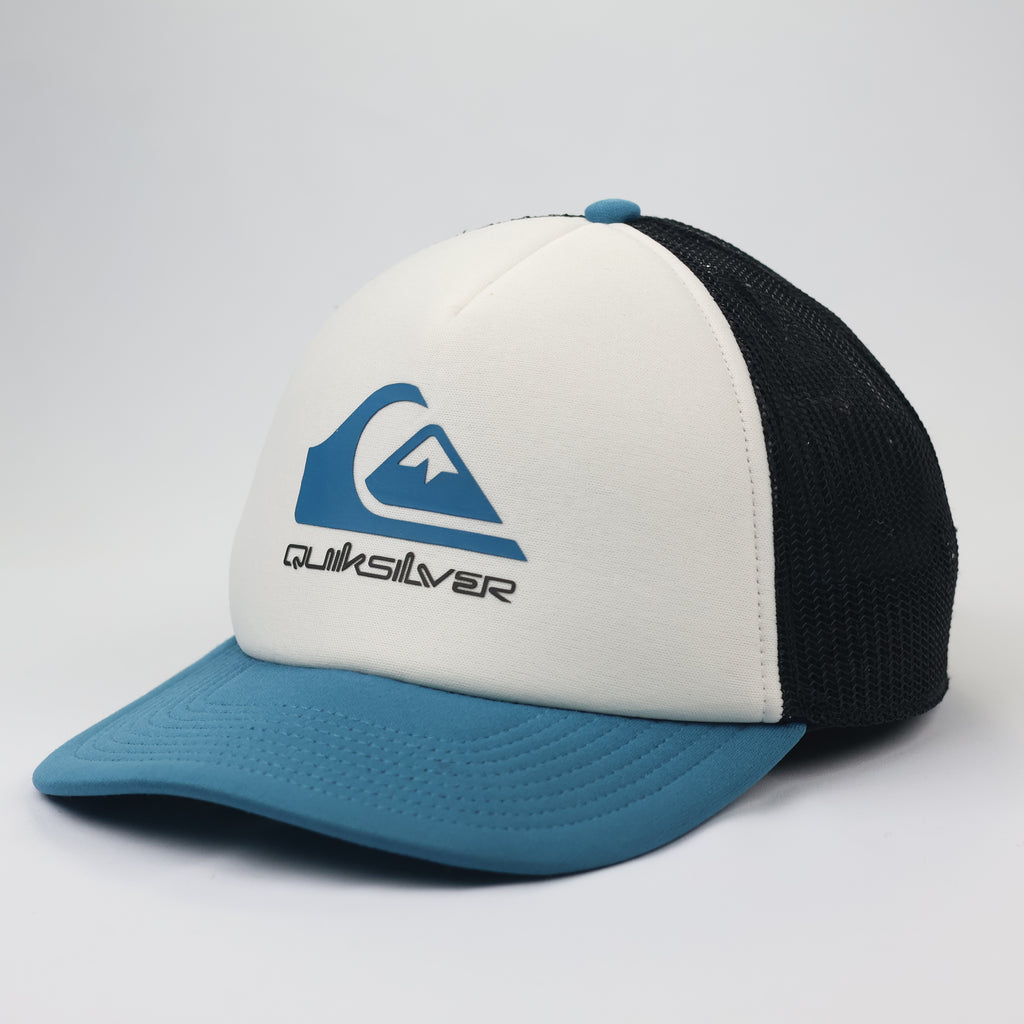 Authentic Quiksilver Mesh Back Thrifted Snapback Cap - Surf Lifestyle