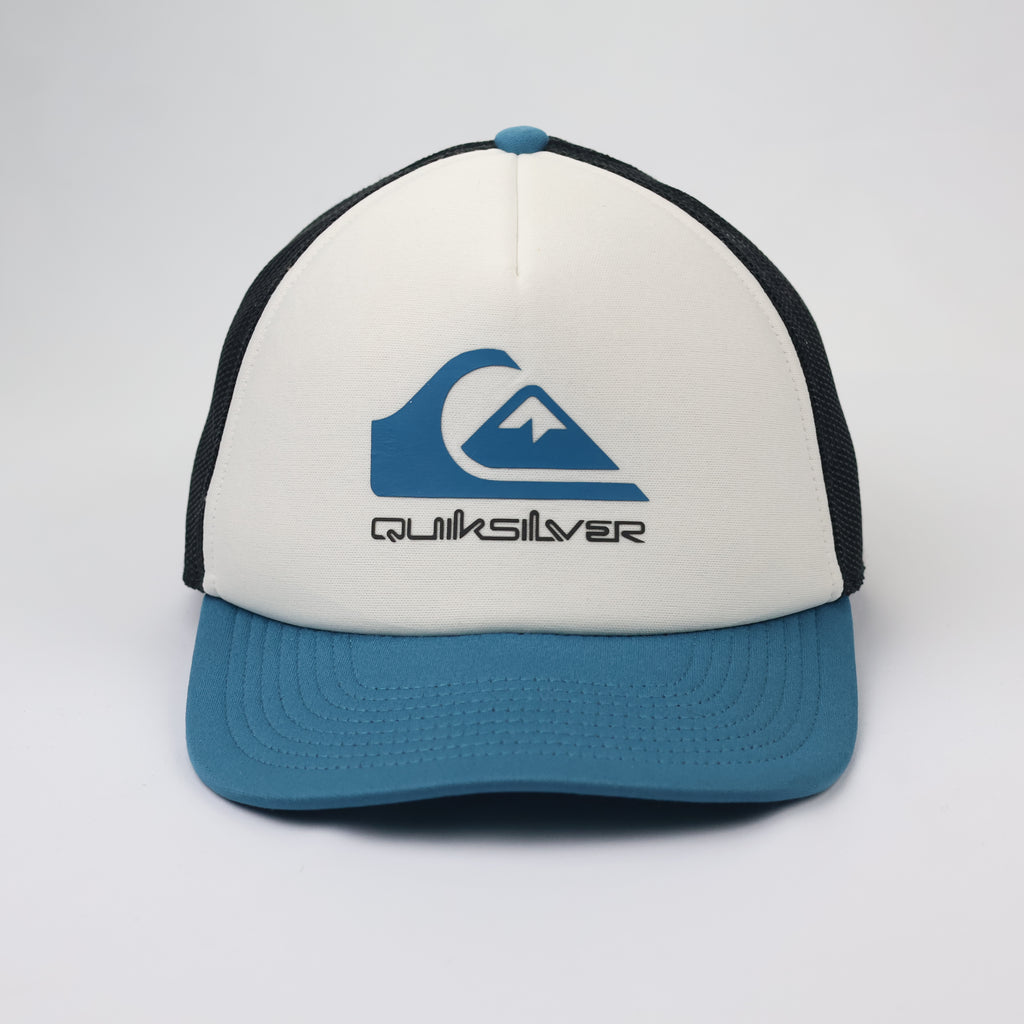 Authentic Quiksilver Mesh Back Thrifted Snapback Cap - Surf Lifestyle
