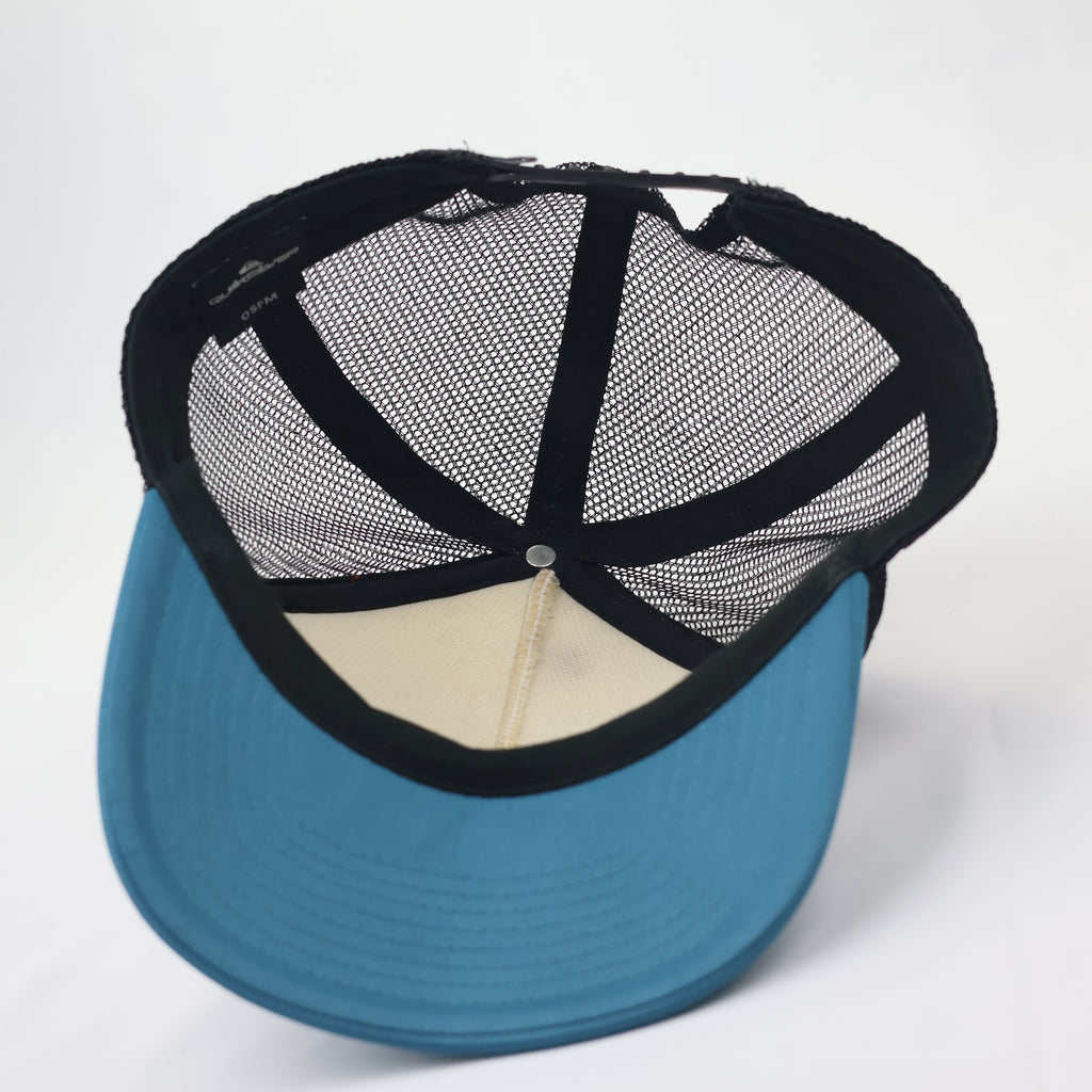 Authentic Quiksilver Mesh Back Thrifted Snapback Cap - Surf Lifestyle