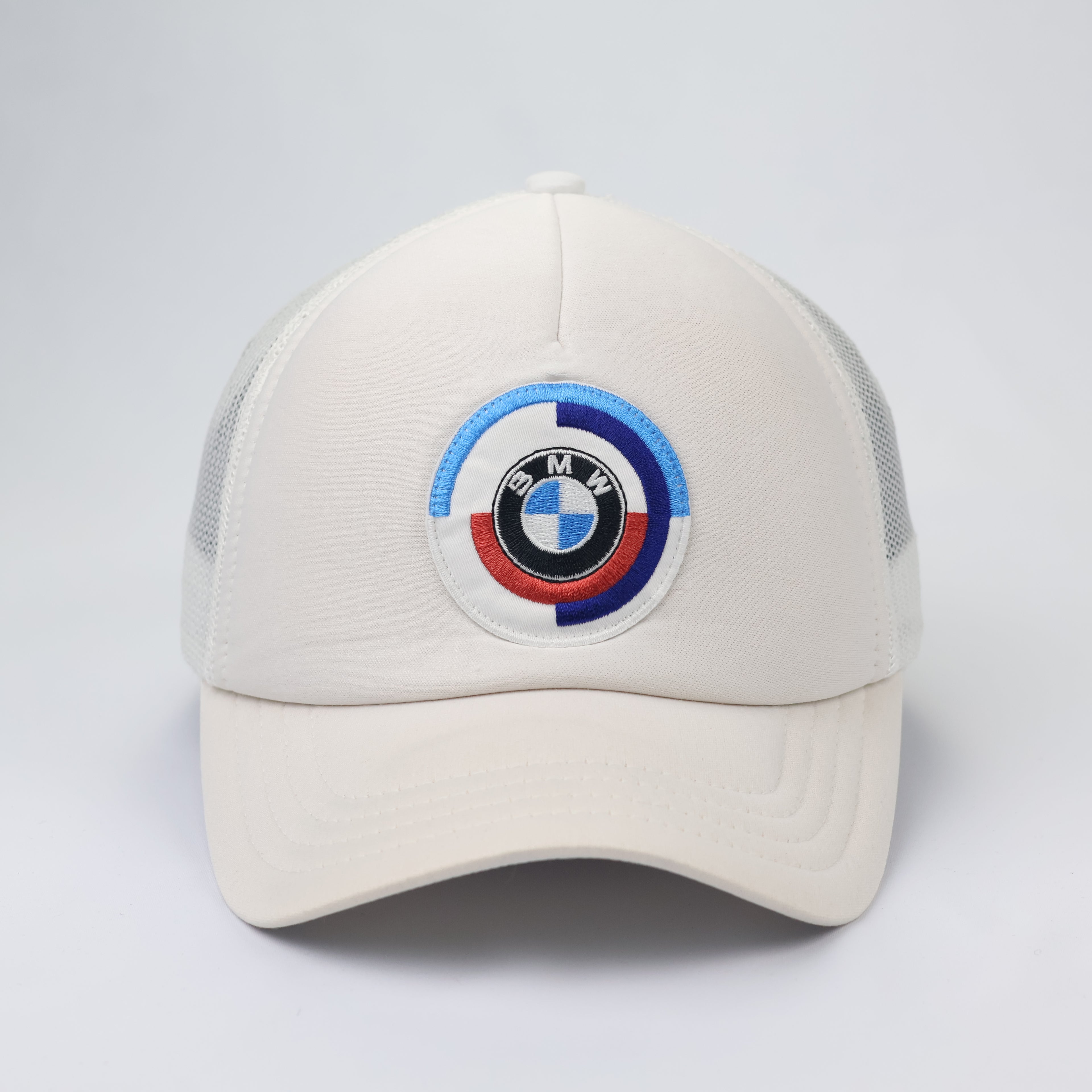 BMW M-Series Embroidered Thrifted Trucker Cap - Adjustable (56-58cm)