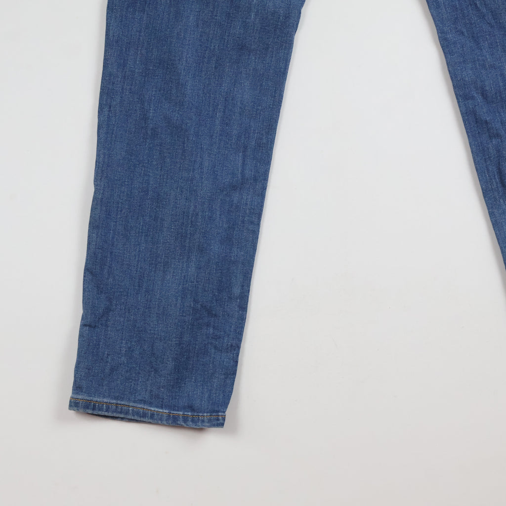 Thrifted Topten Men's Blue Straight Leg Denim Jeans 32 Waist/ J1009