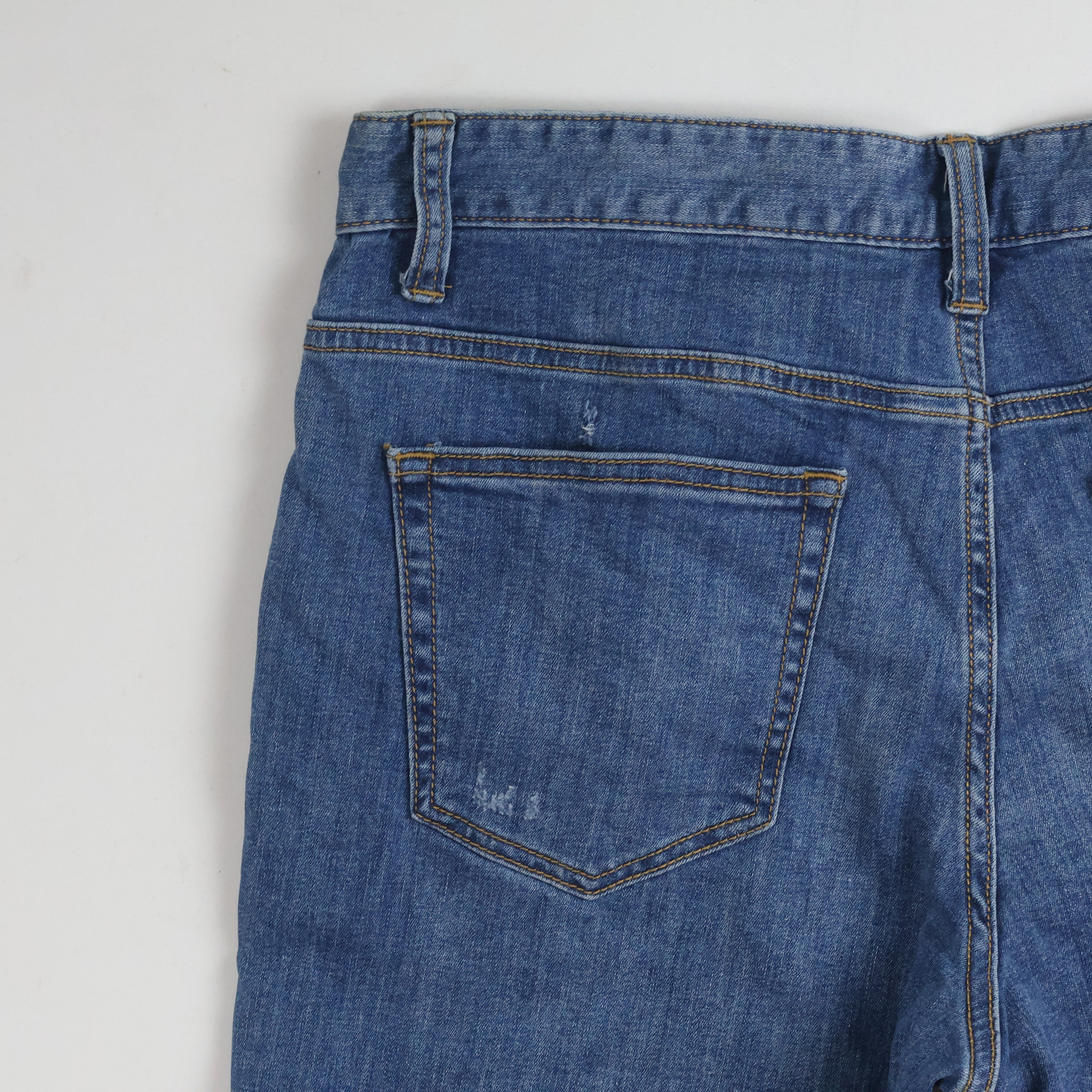 Thrifted Topten Men's Blue Straight Leg Denim Jeans 32 Waist/ J1009