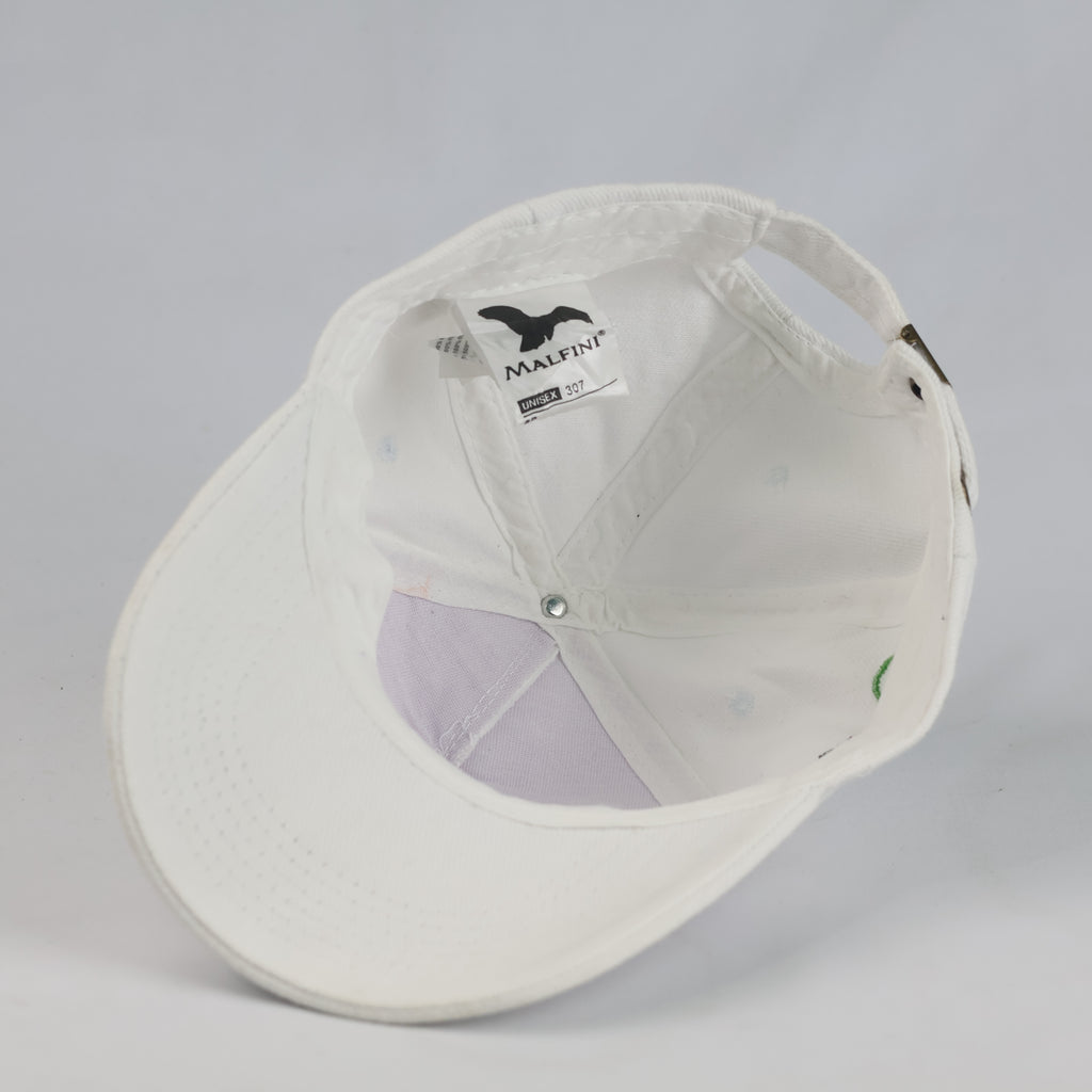 Thrifted Malfini Czech Masters 2019 White Golf Cap (56-57 cm) | 10741