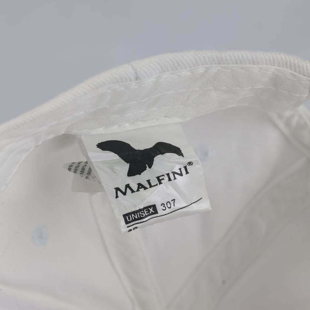 Thrifted Malfini Czech Masters 2019 White Golf Cap (56-57 cm) | 10741
