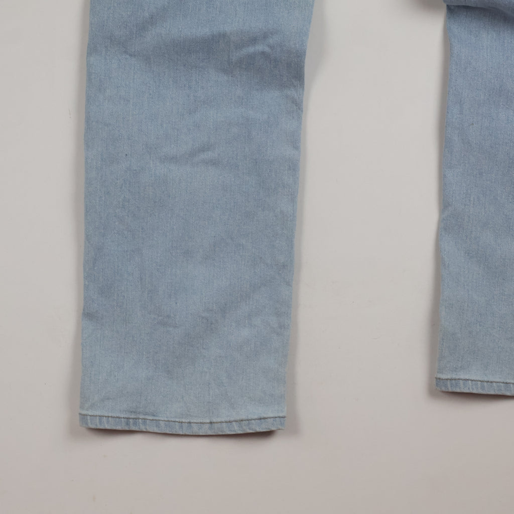 Thrifted Caret Men's Light Blue Denim Jeans 36 Waist/ J1011