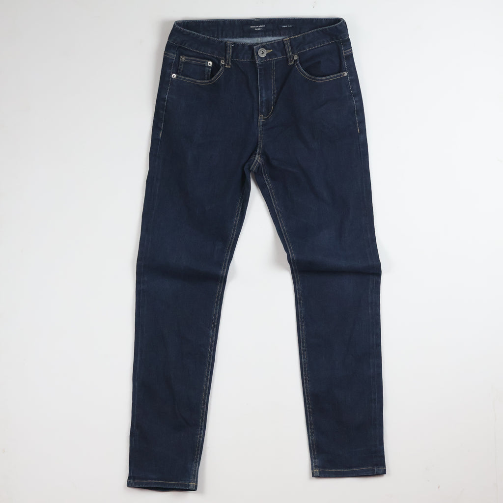 Thrifted Clride.n Men's Deep Indigo Slim Fit Jeans 30 Waist/ J1012