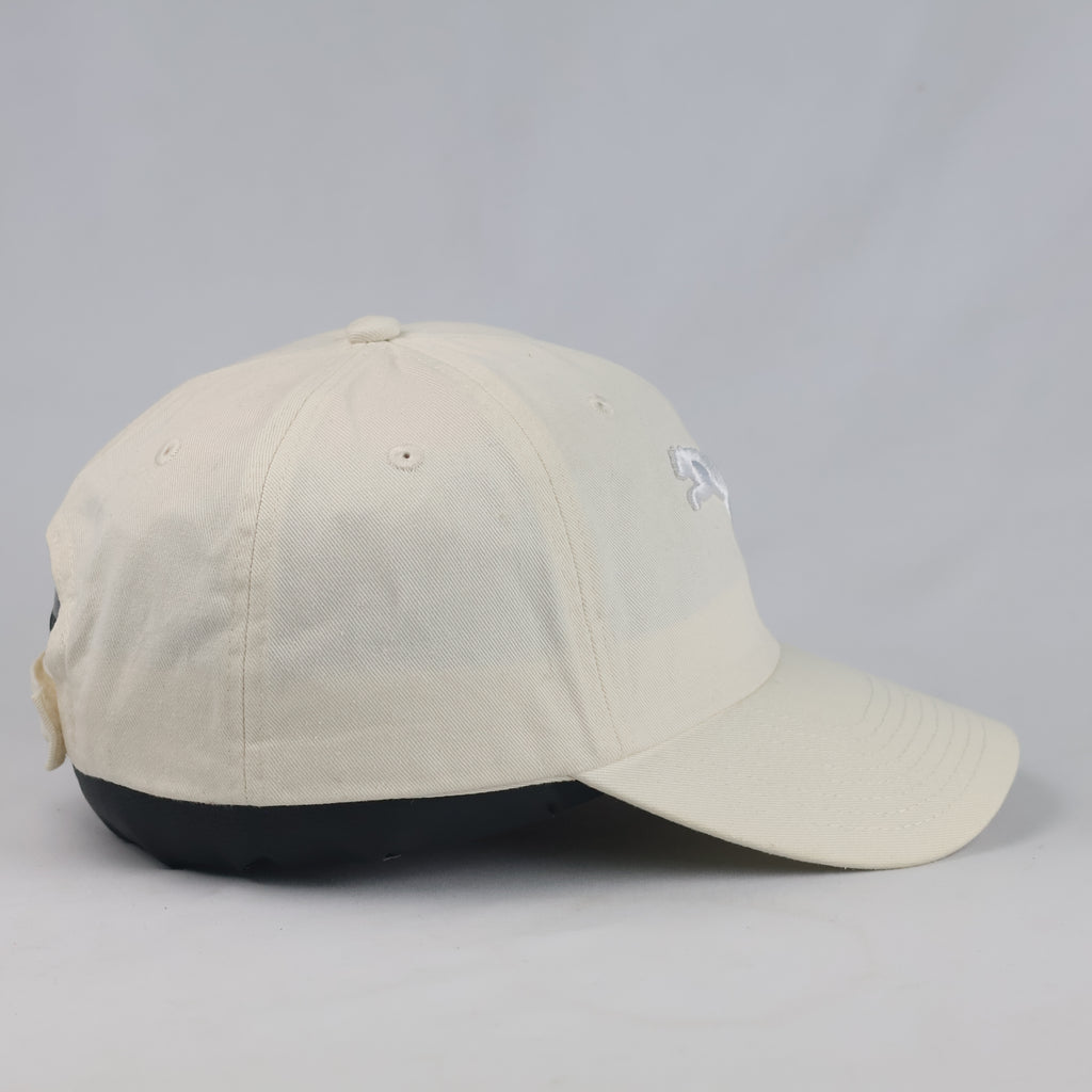 Thrifted Puma Off-White Cotton Strapback Cap (56-57 cm) |10707