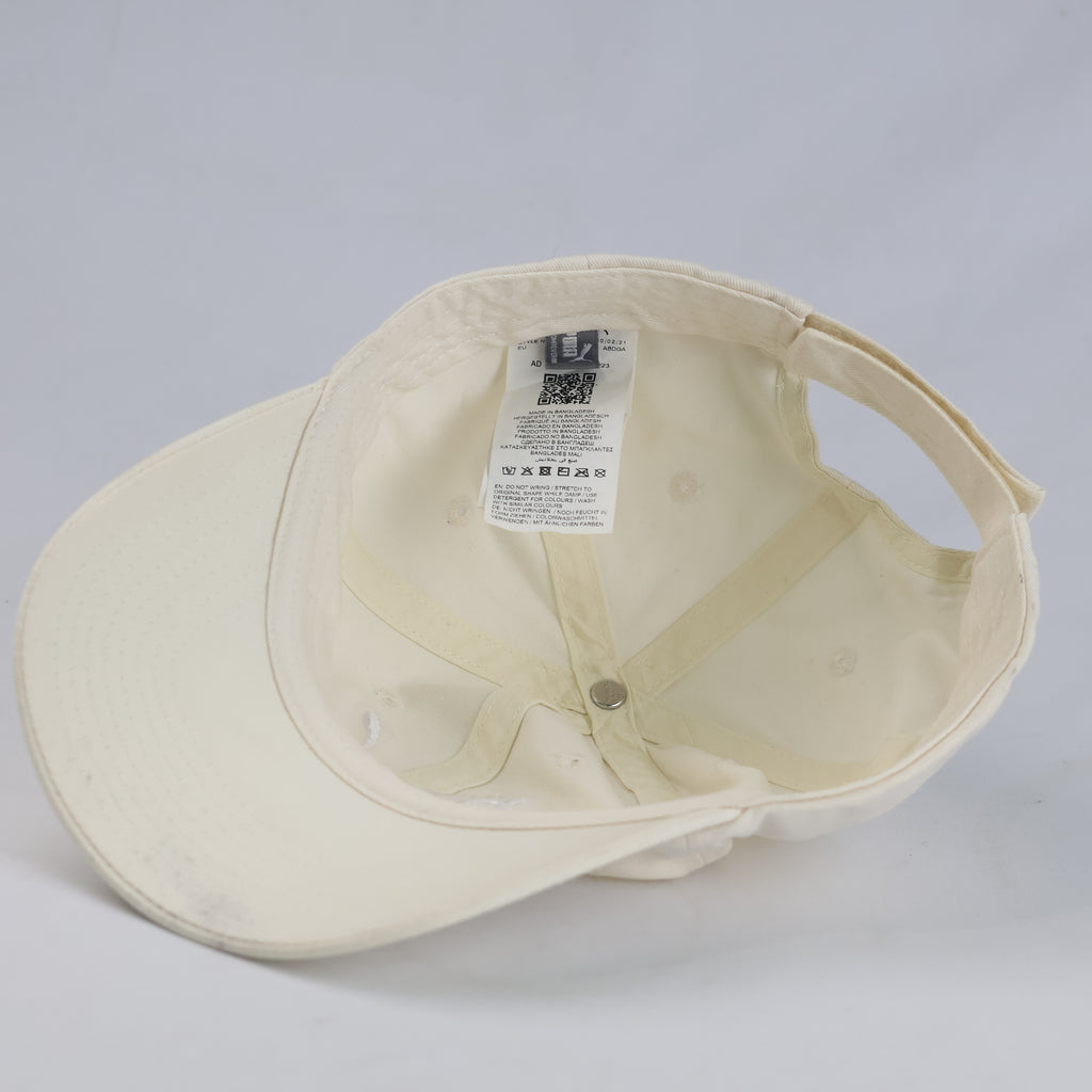 Thrifted Puma Off-White Cotton Strapback Cap (56-57 cm) |10707