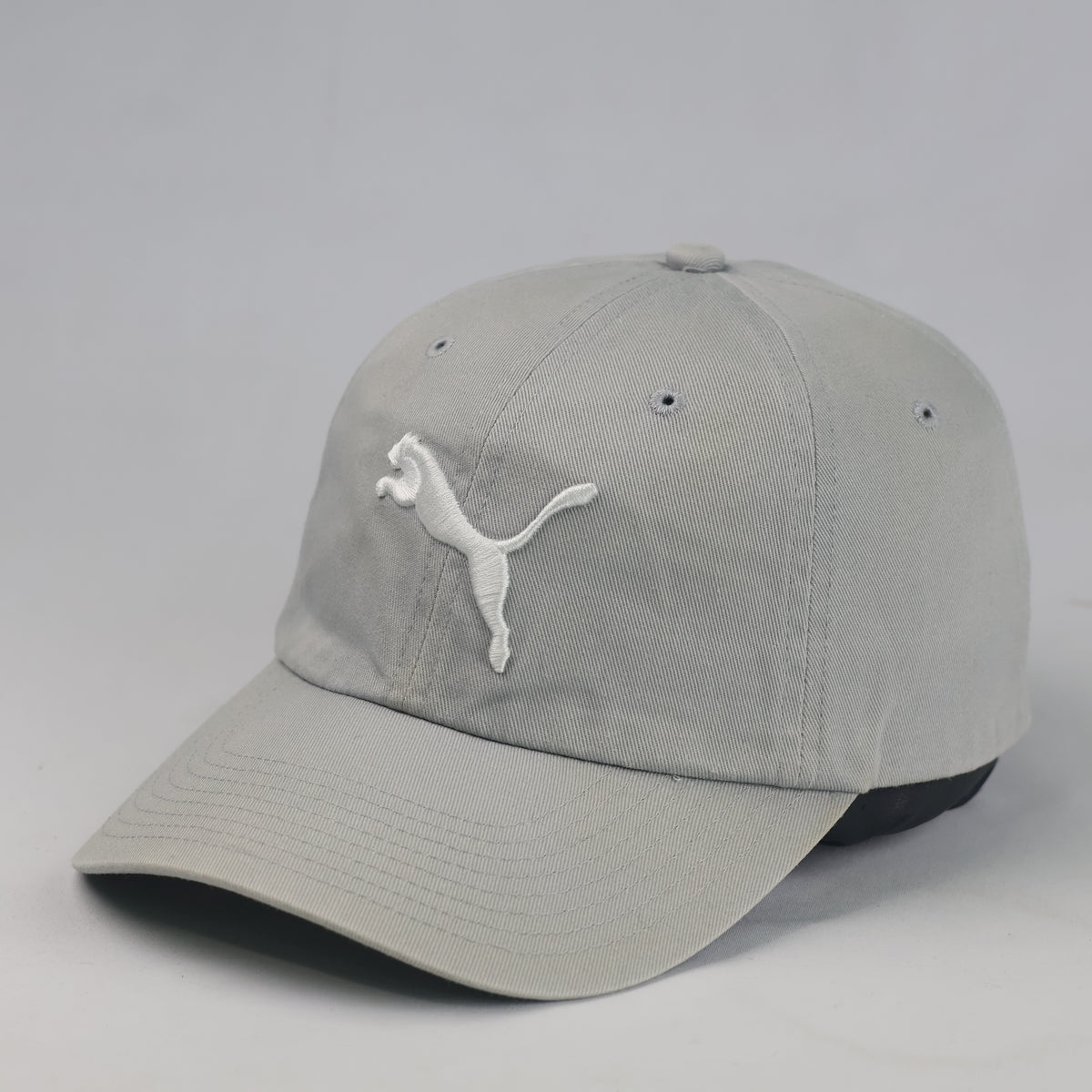Puma Light Grey Cotton Strapback Cap (57 cm) |10722