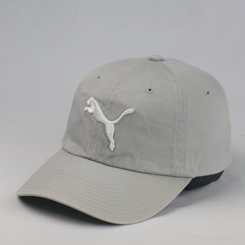 Puma Light Grey Cotton Strapback Cap (57 cm) |10722