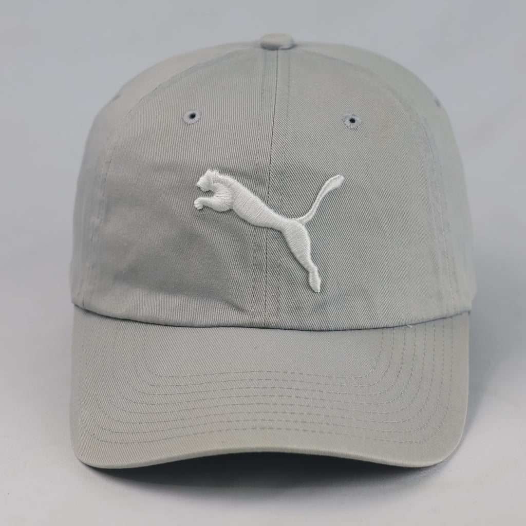 Puma Light Grey Cotton Strapback Cap (57 cm) |10722