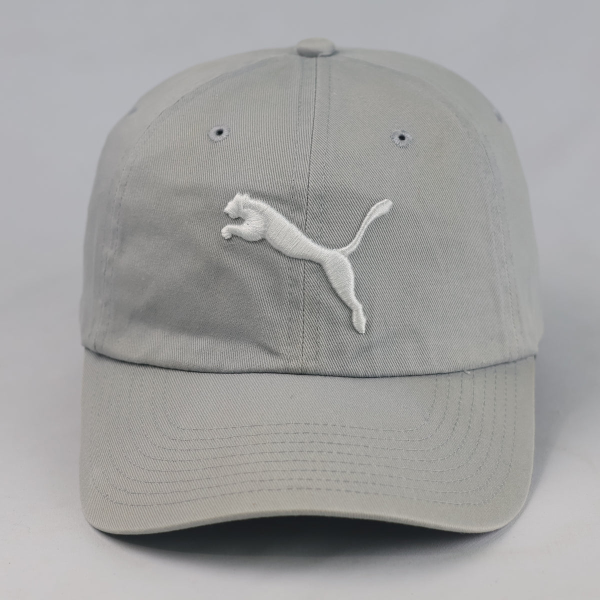 Puma Light Grey Cotton Strapback Cap (57 cm) |10722