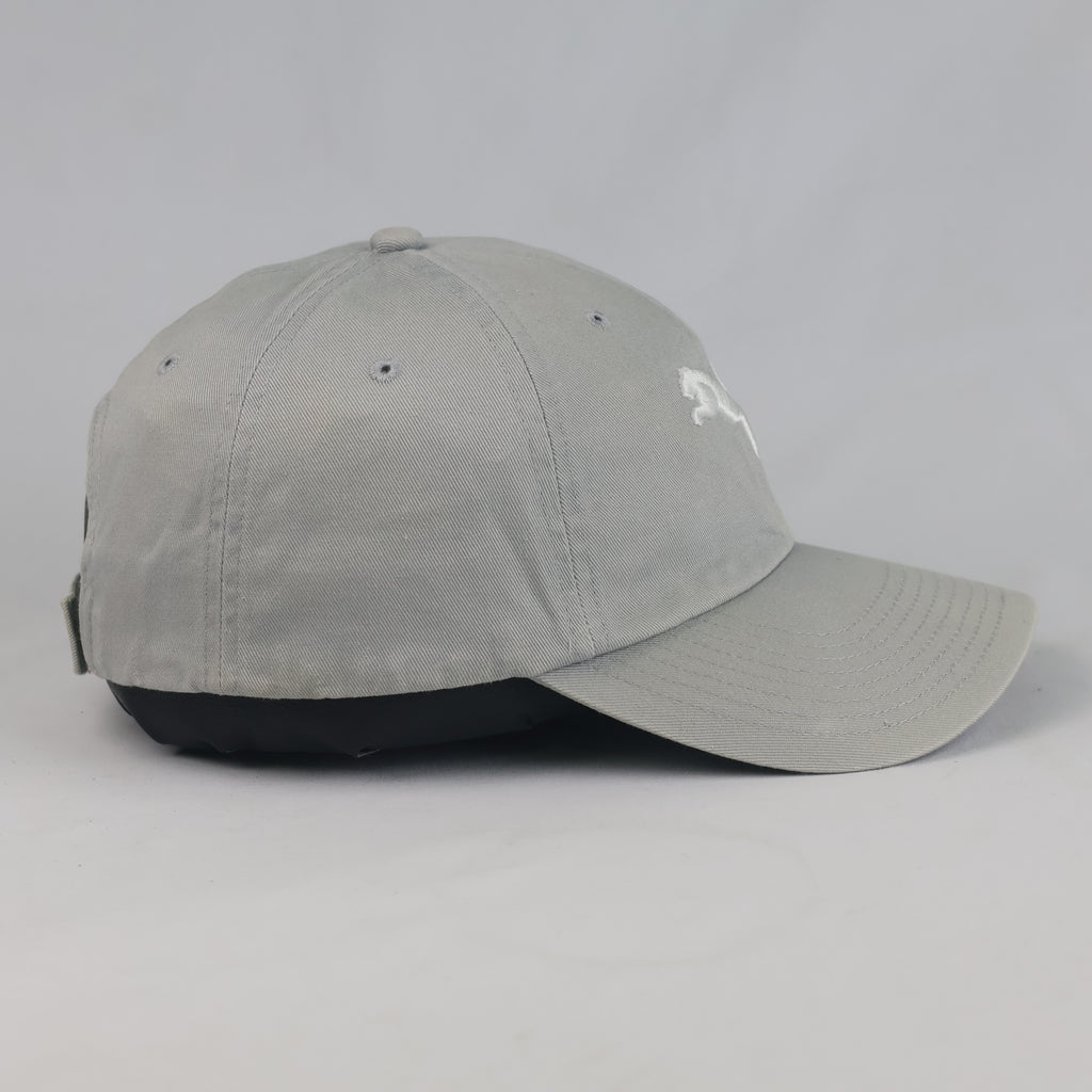 Puma Light Grey Cotton Strapback Cap (57 cm) |10722