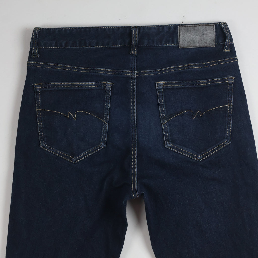 Thrifted Clride.n Men's Deep Indigo Slim Fit Jeans 30 Waist/ J1012