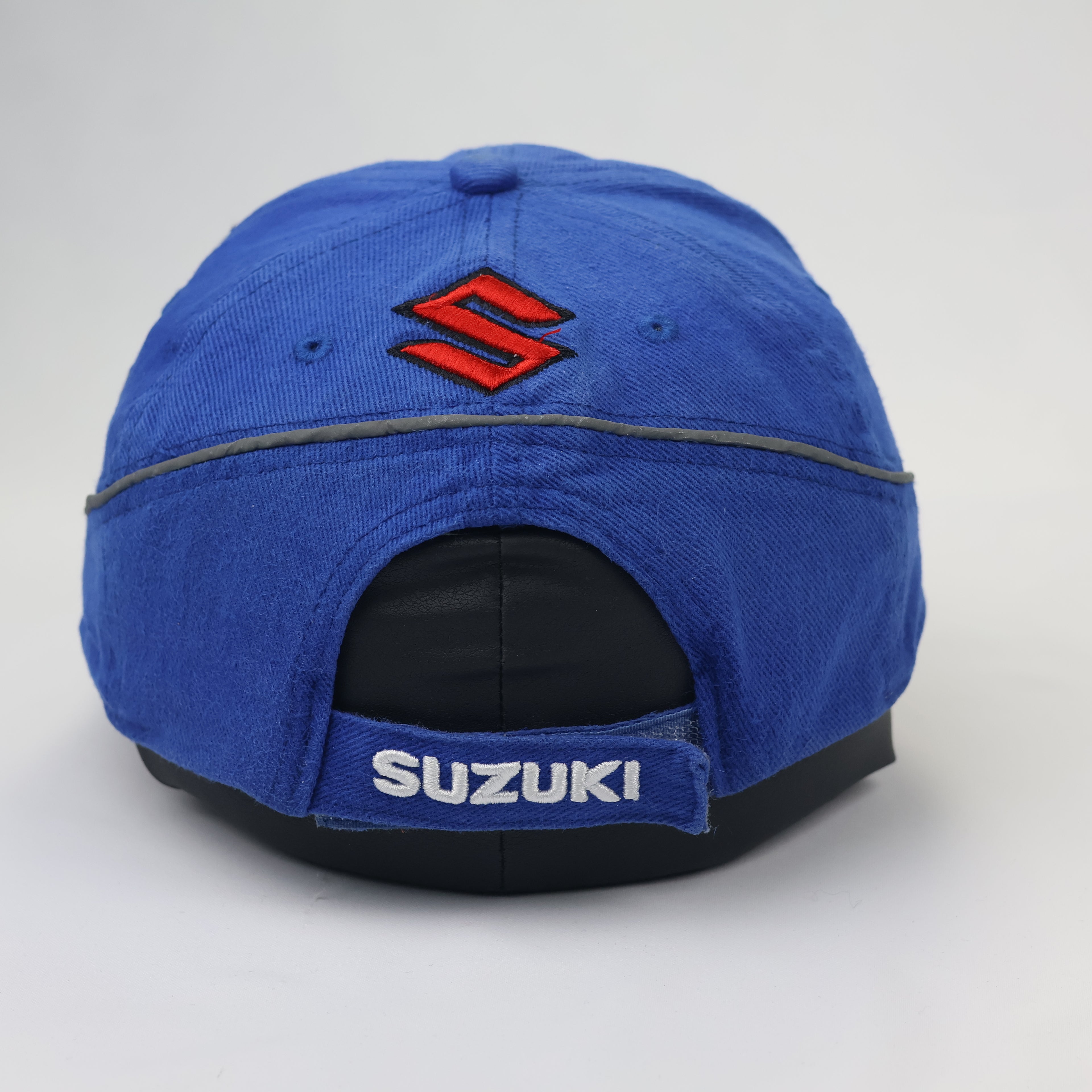 Suzuki GSX-R Motorsport Hat - Blue & Grey Two-Tone Racing Snapback