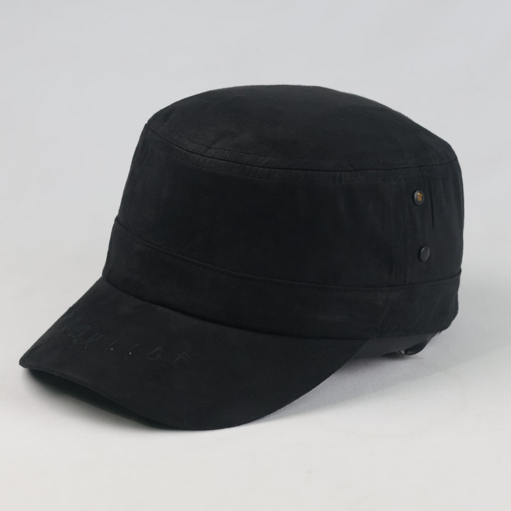 Thrifted  Brookside New York Black Cadet Cap (57-58 cm)  |10742