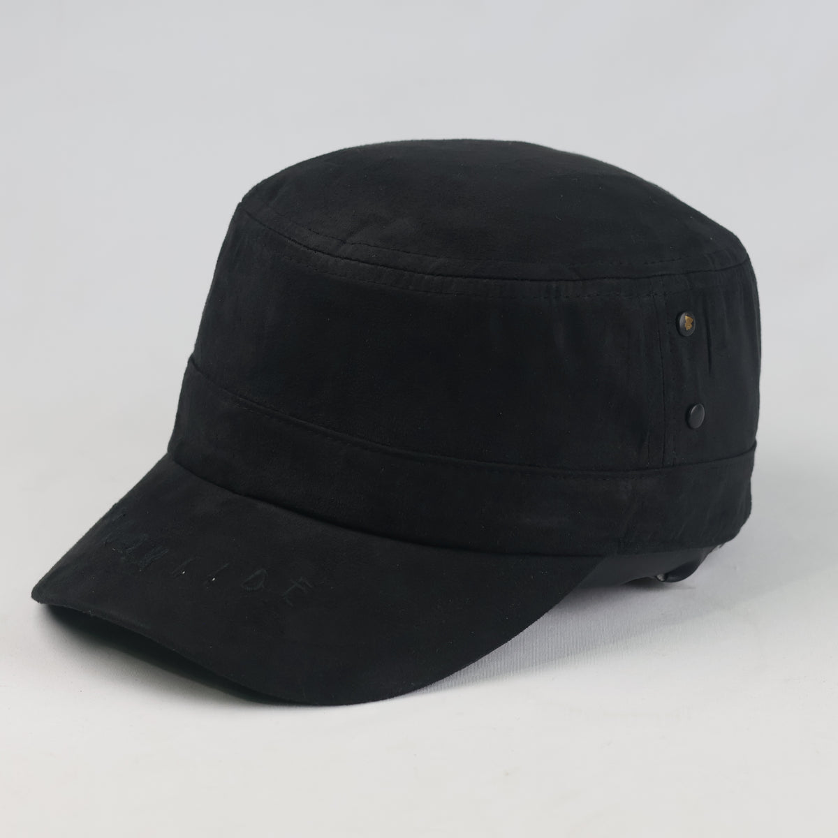 Thrifted  Brookside New York Black Cadet Cap (57-58 cm)  |10742