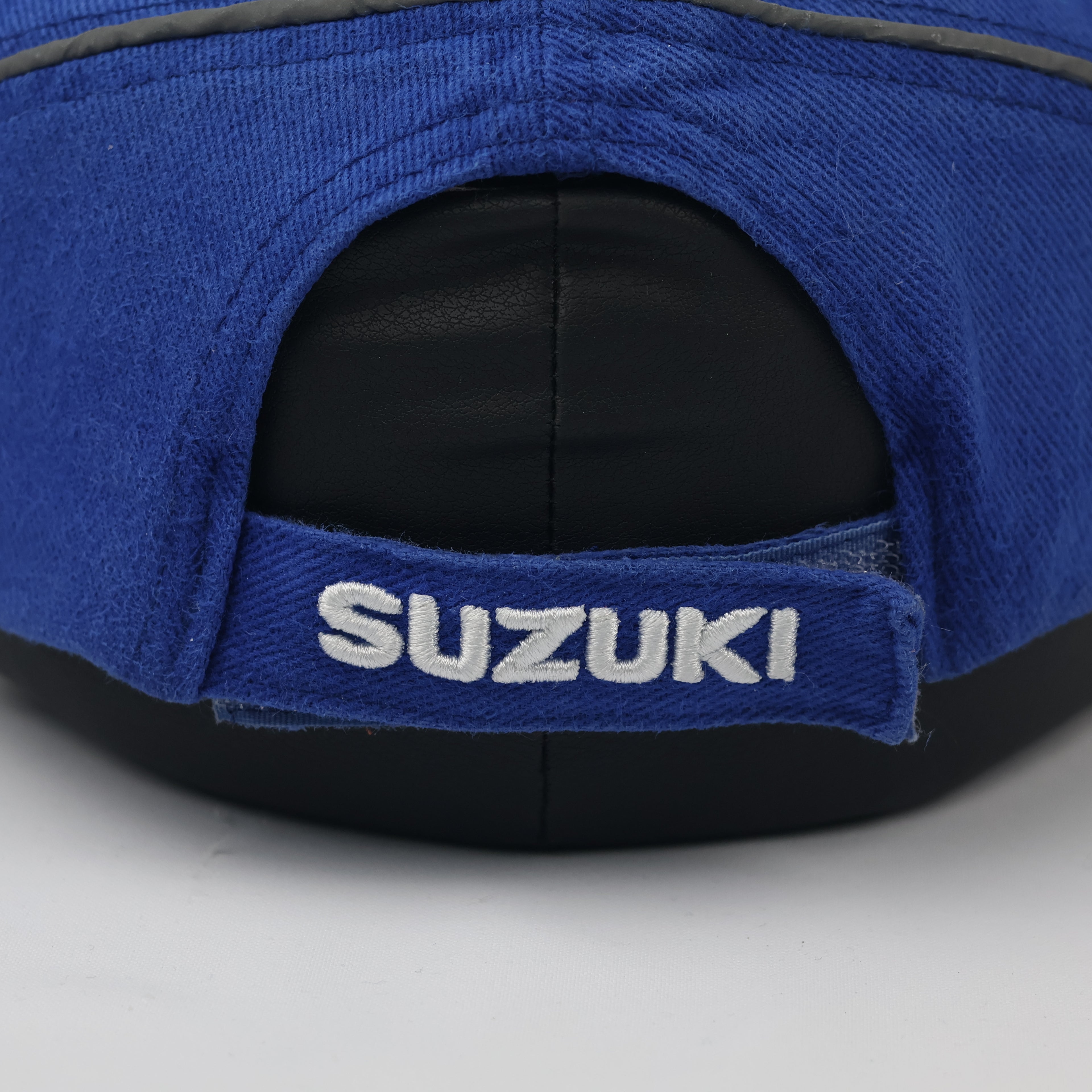 Suzuki GSX-R Motorsport Hat - Blue & Grey Two-Tone Racing Snapback