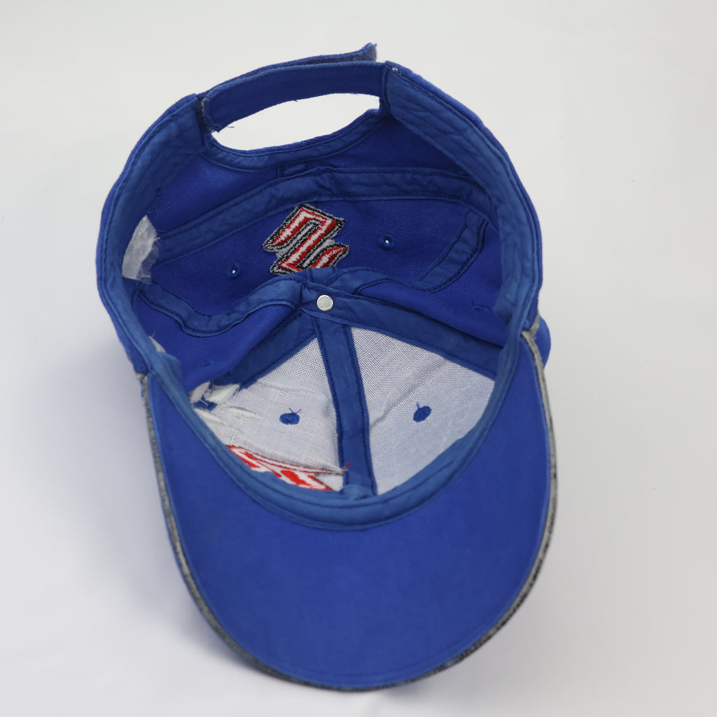 Suzuki GSX-R Motorsport Hat - Blue & Grey Two-Tone Racing Snapback